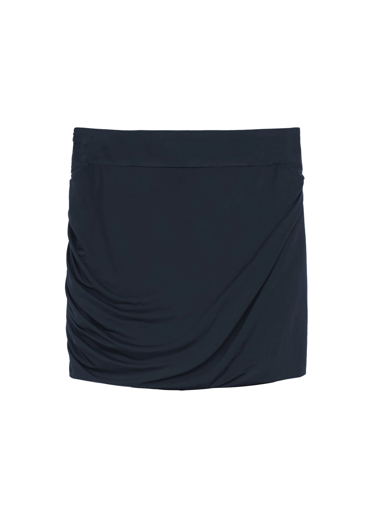 Cupro Mini Skirt