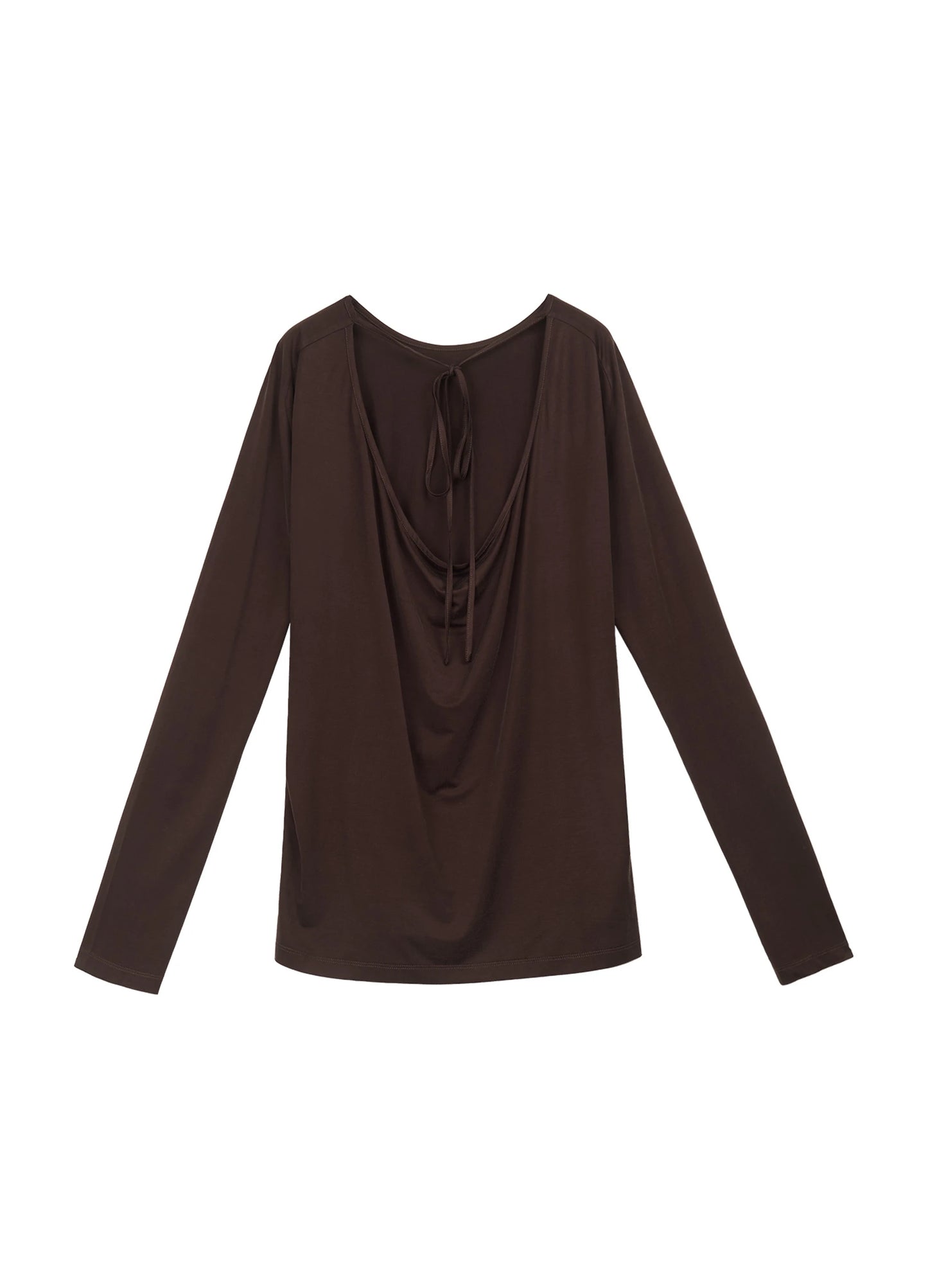 Cupro Tie Tee