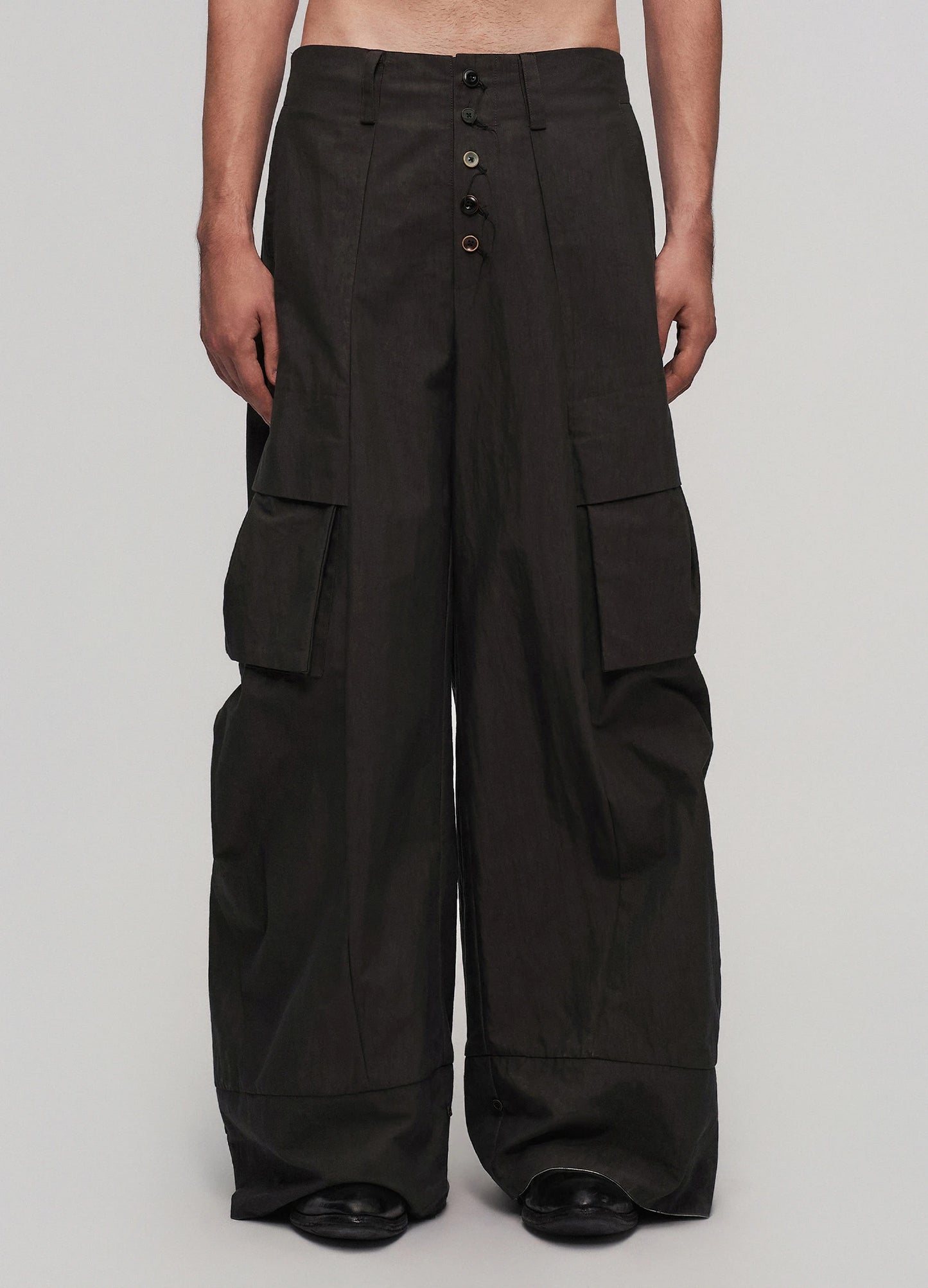 Curve Panel Trousers