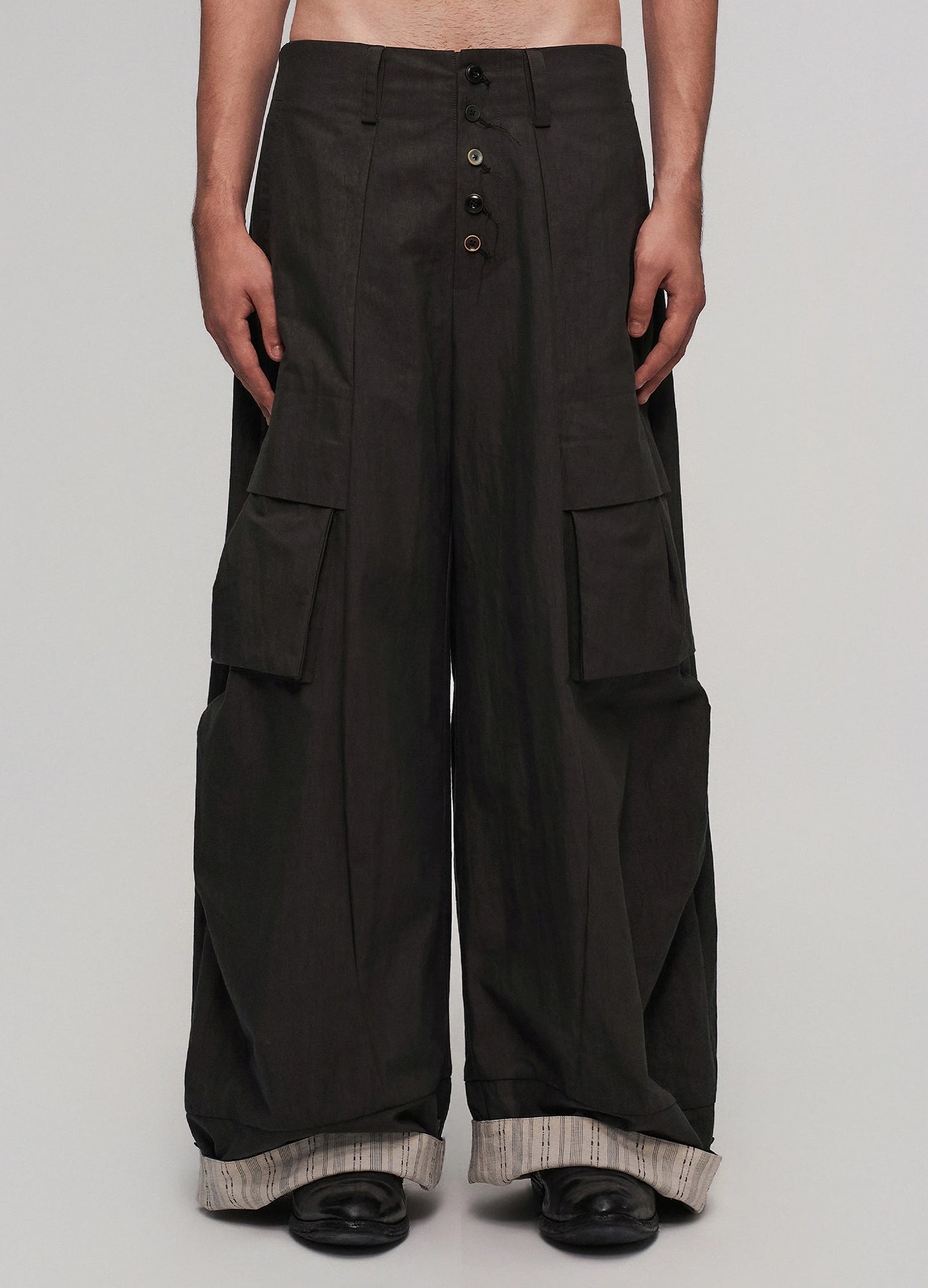 Curve Panel Trousers