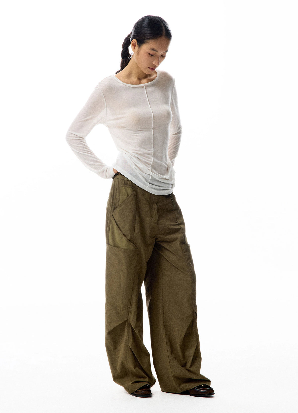 Curve Pocket Trousers