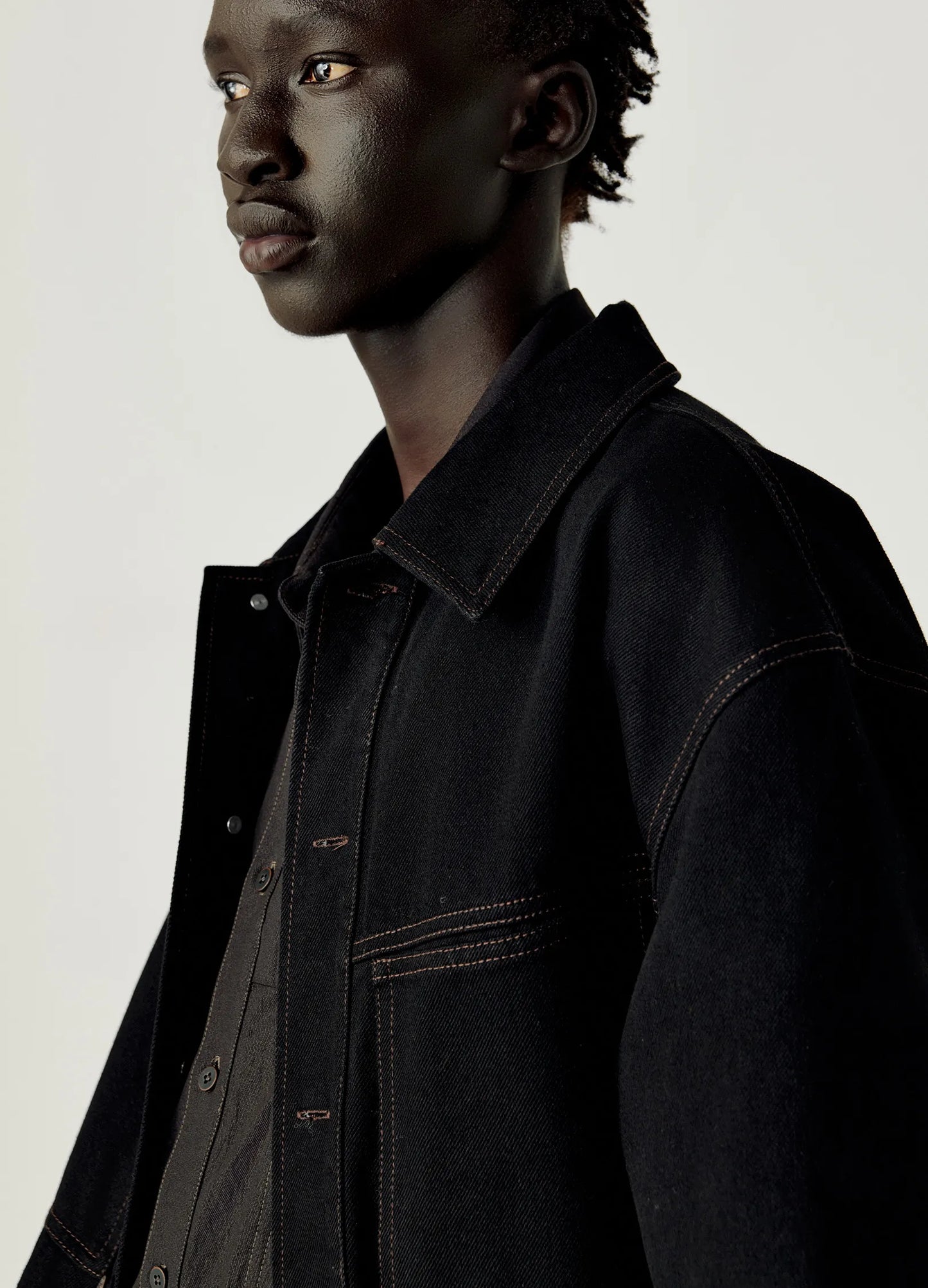 Curved Lapel Jacket