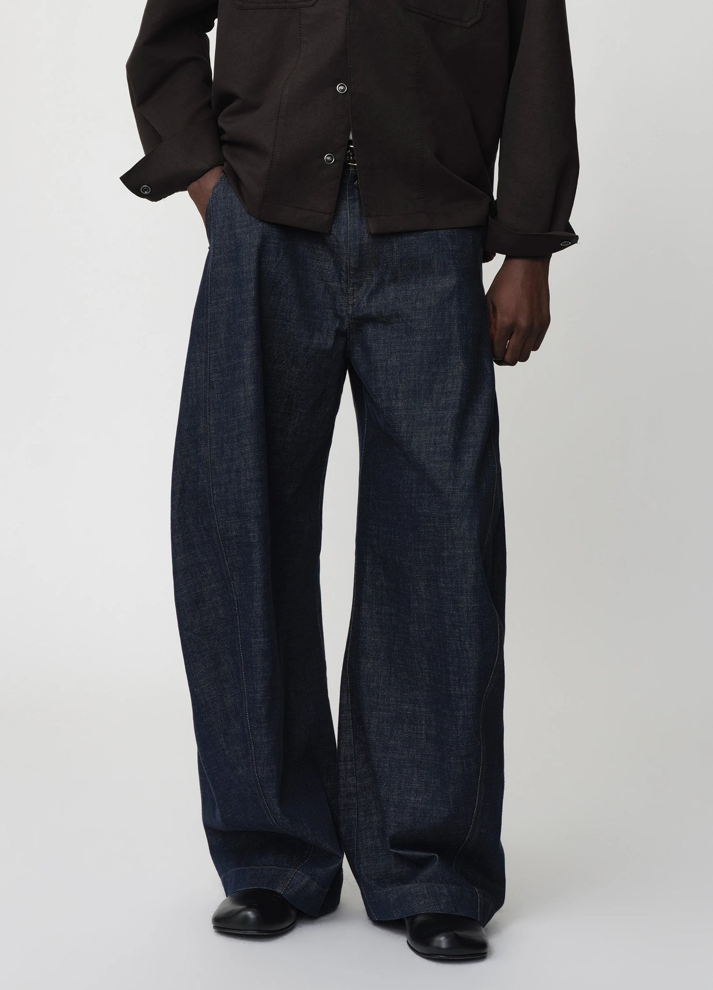 Curved Seam Denim