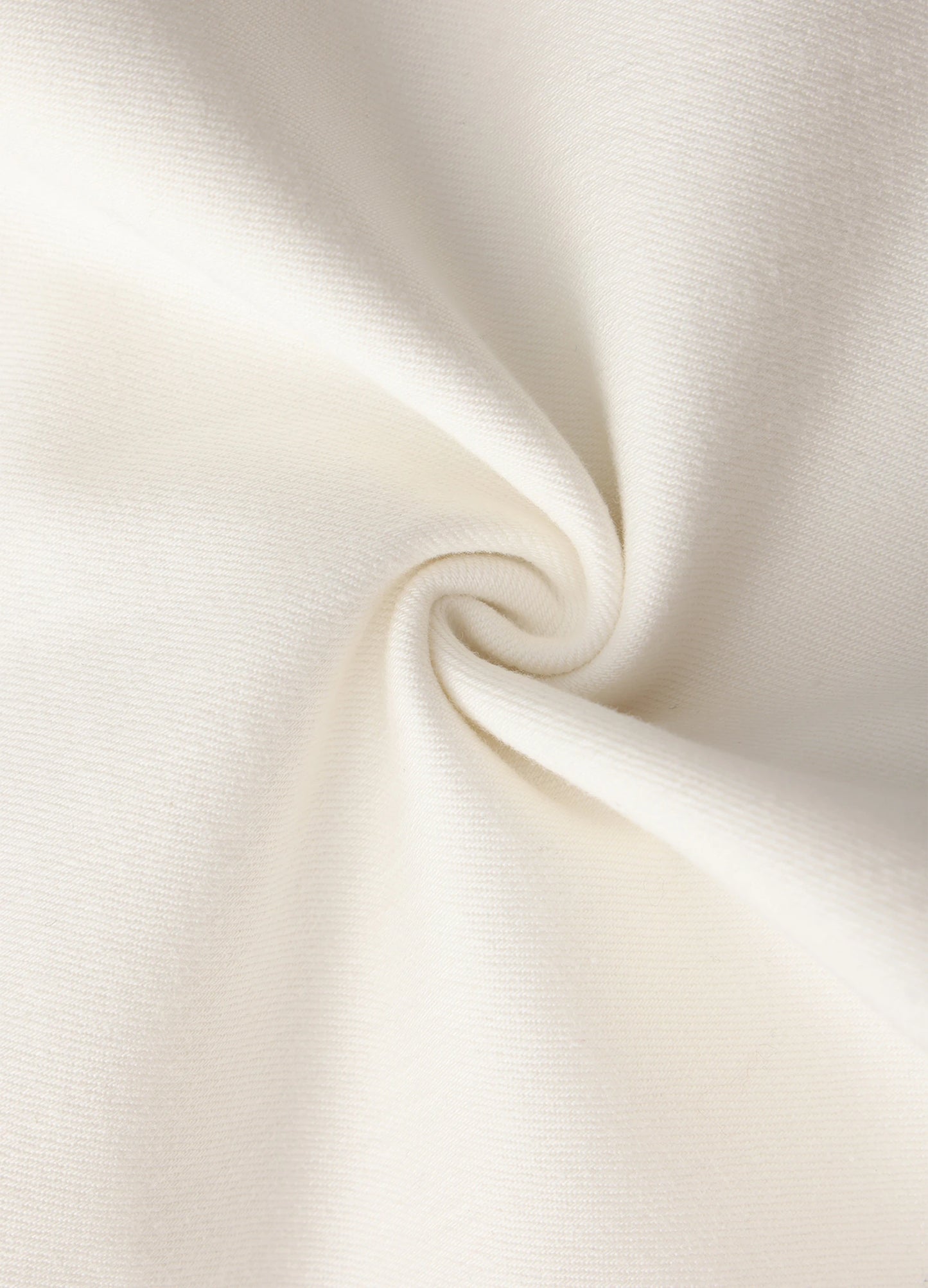 Curved White Denims