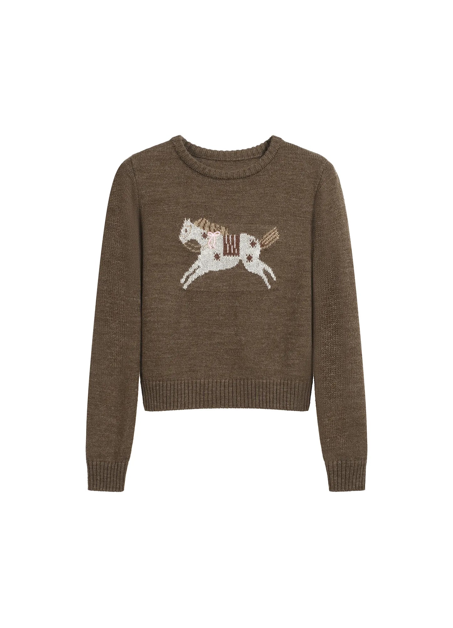 Merino Knit Embroidered Top