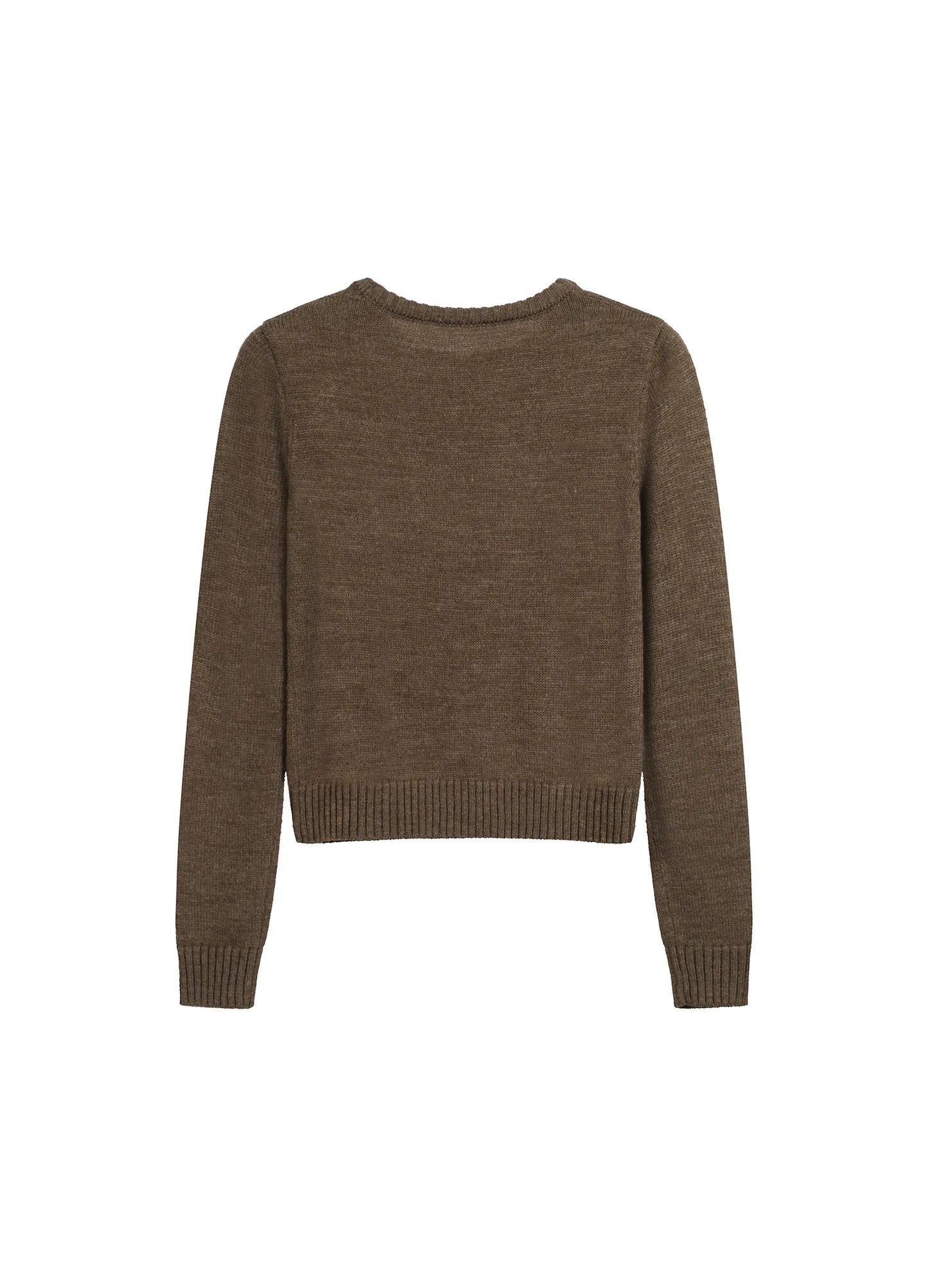 Merino Knit Embroidered Top