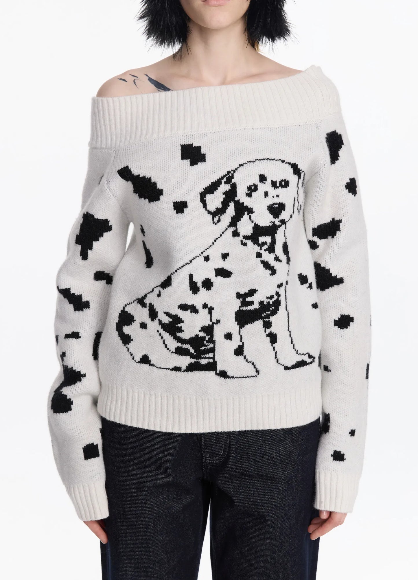 Dalmatian Knit