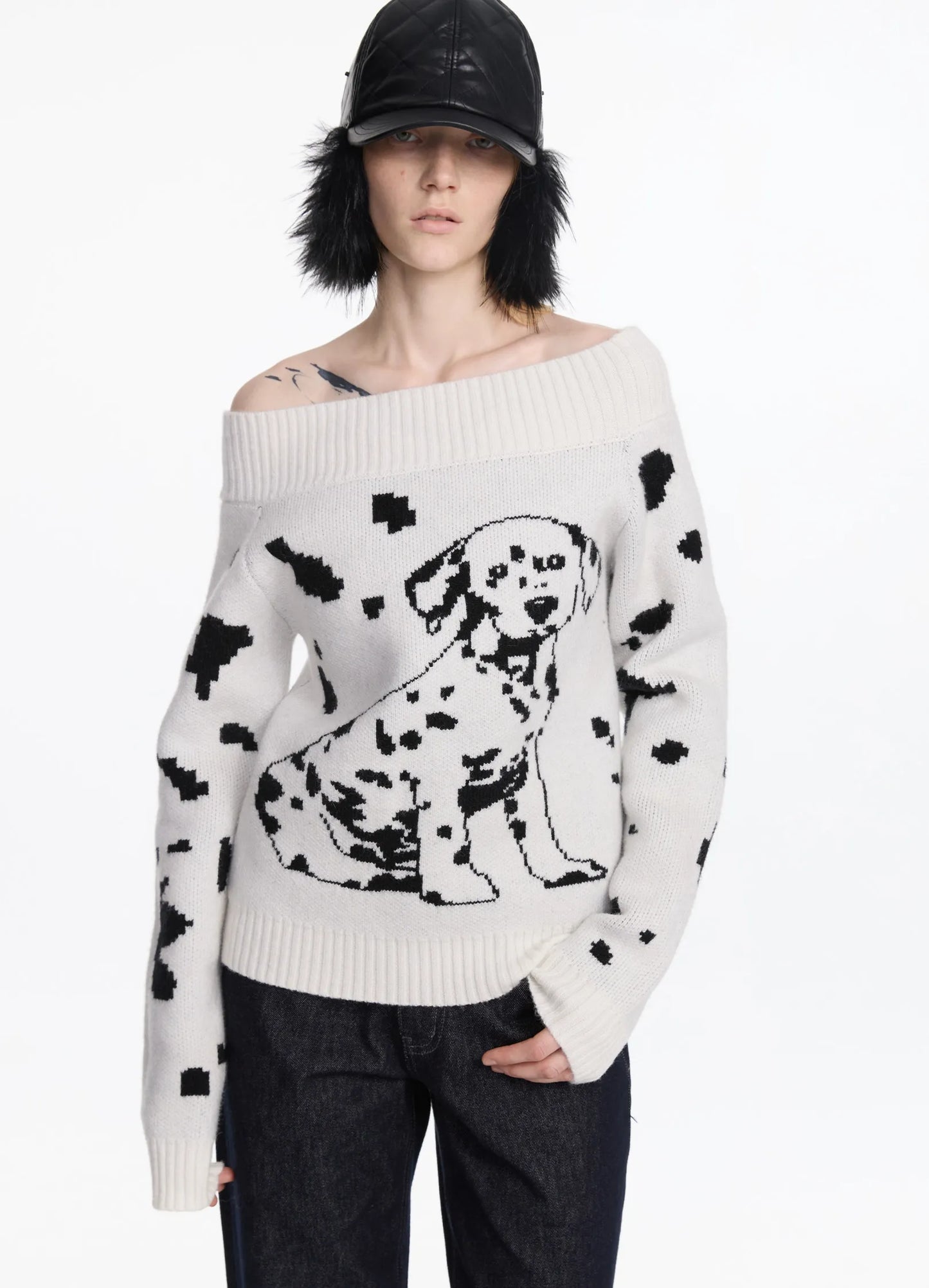 Dalmatian Knit