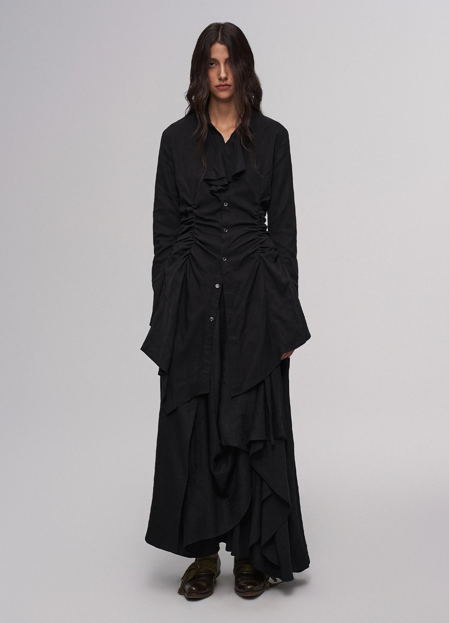 Dark Extended Shirt Women