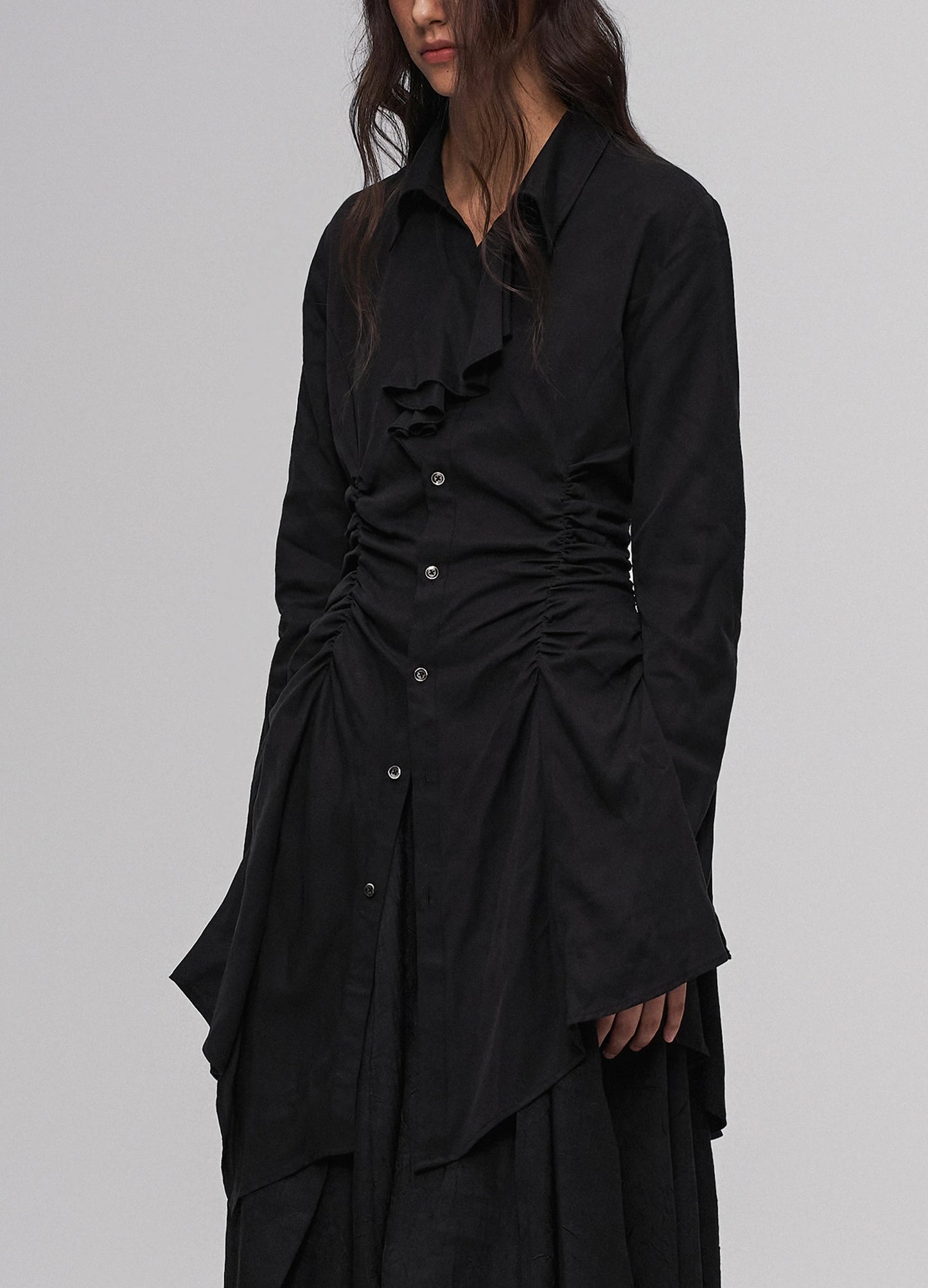 Dark Extended Shirt Women