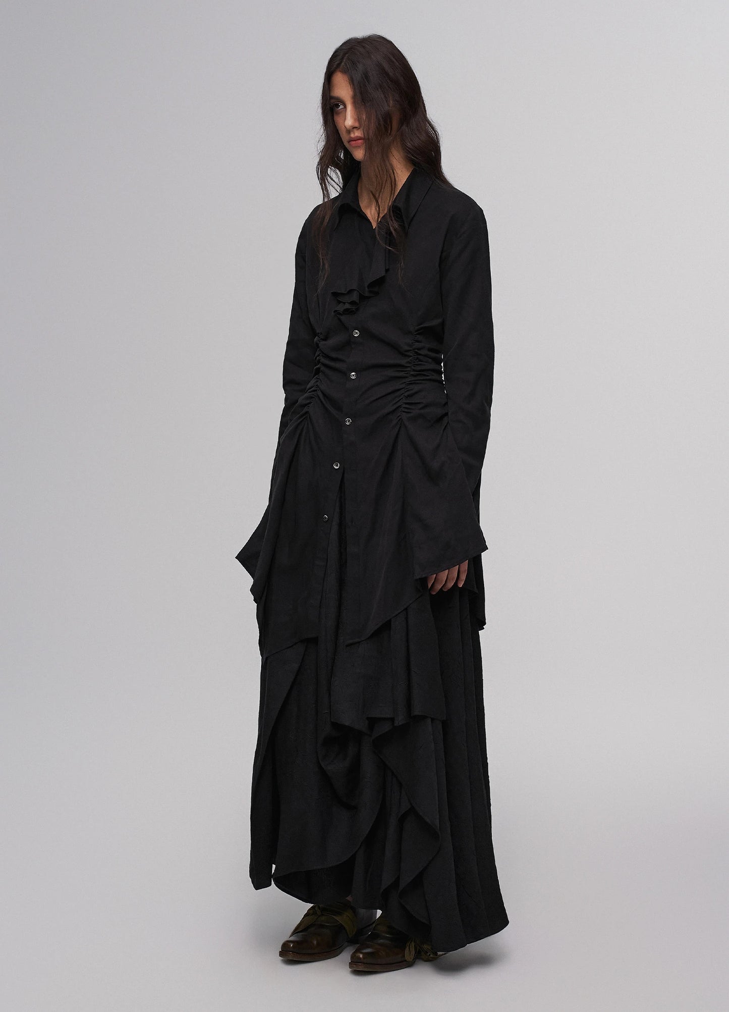 Dark Extended Shirt Women