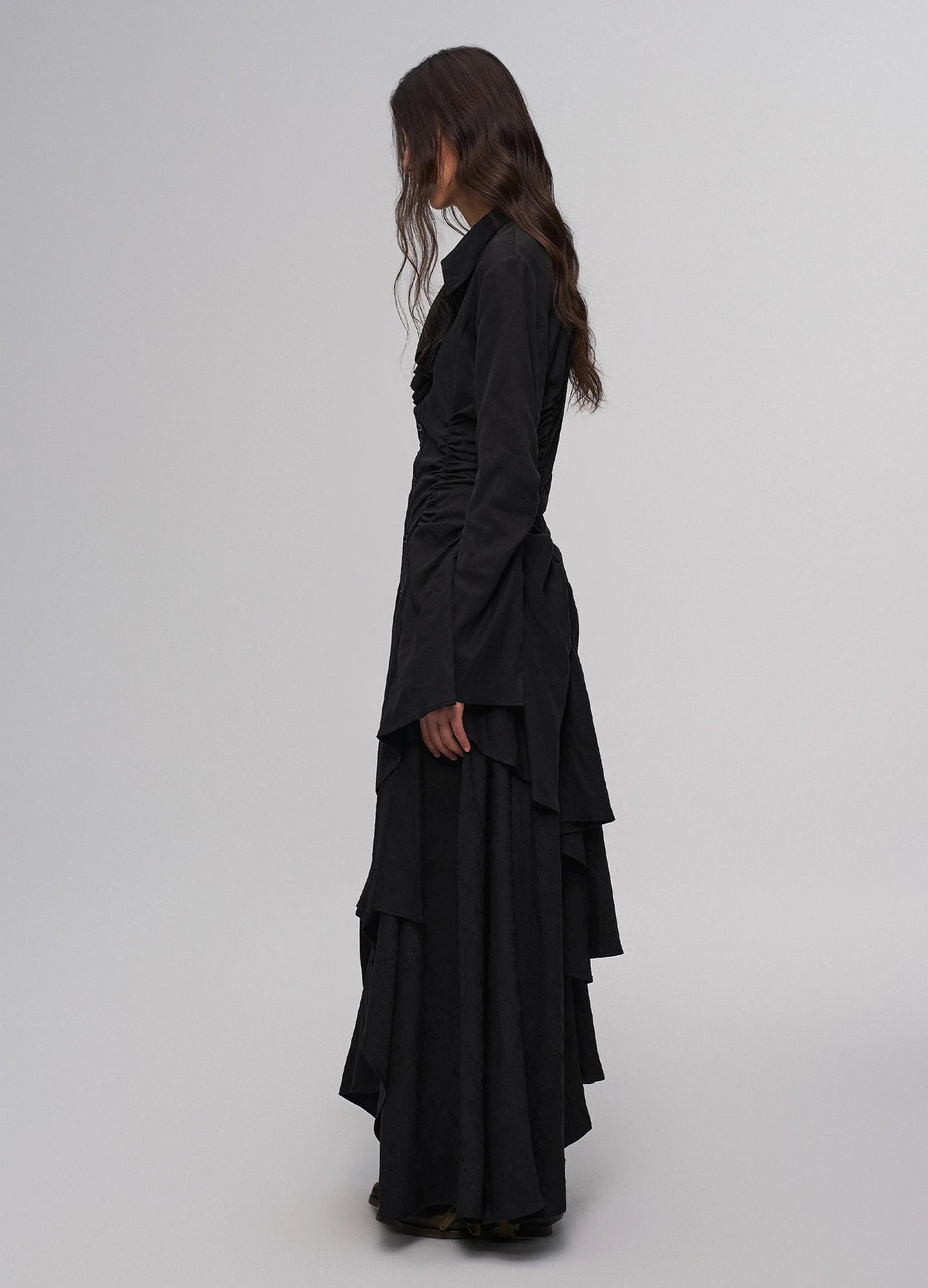 Dark Extended Shirt Women