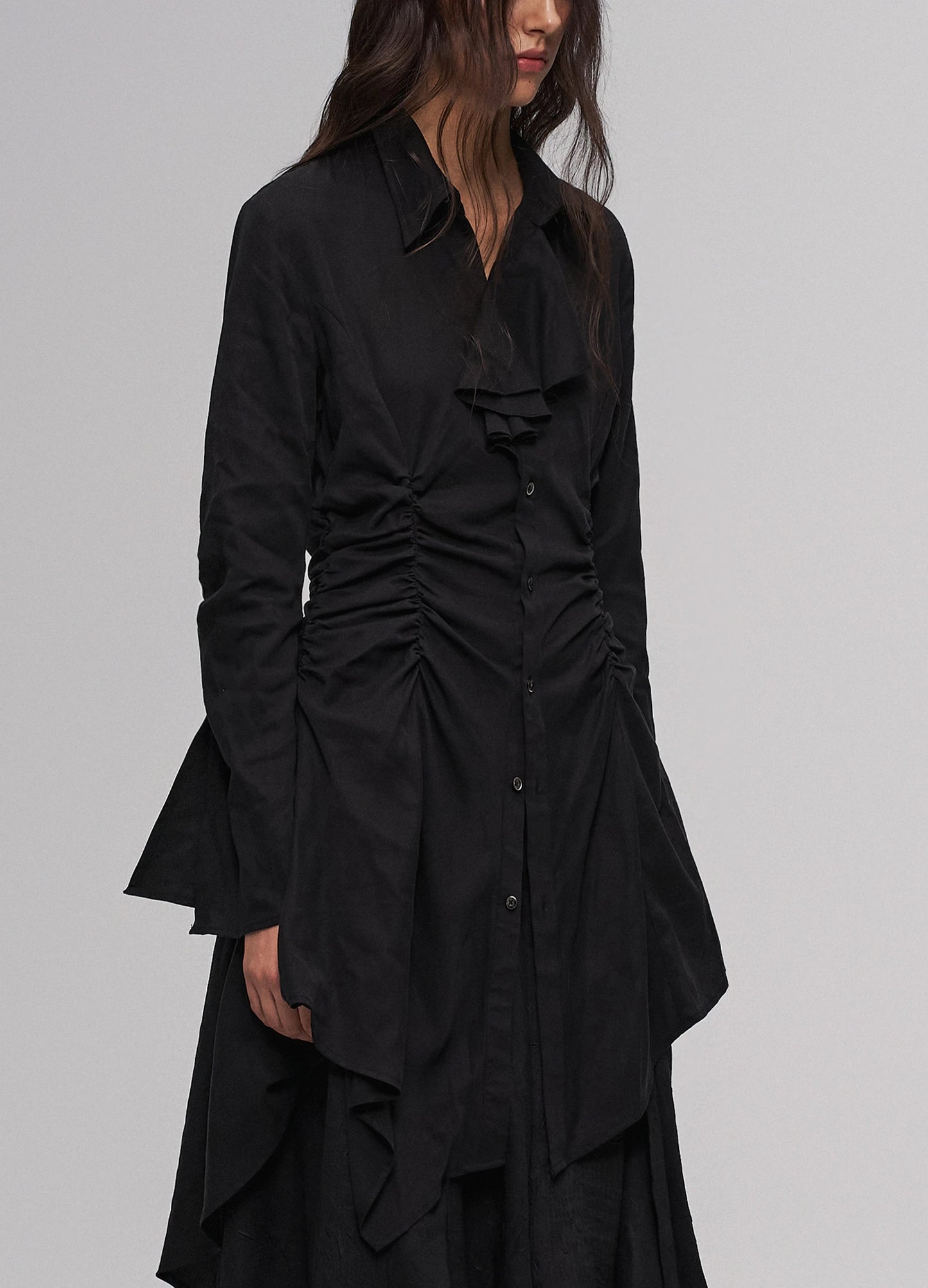 Dark Extended Shirt Women