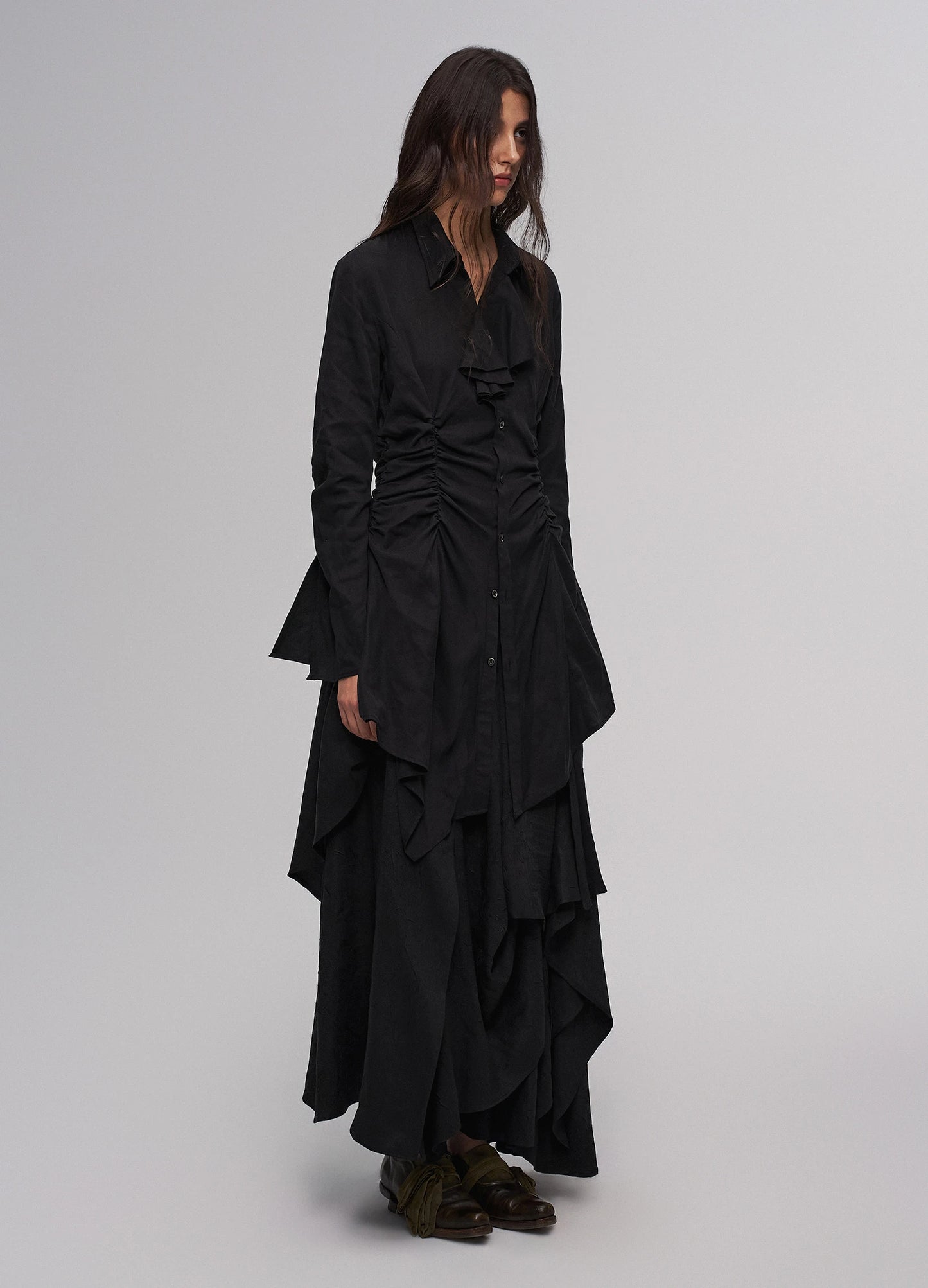 Dark Extended Shirt Women