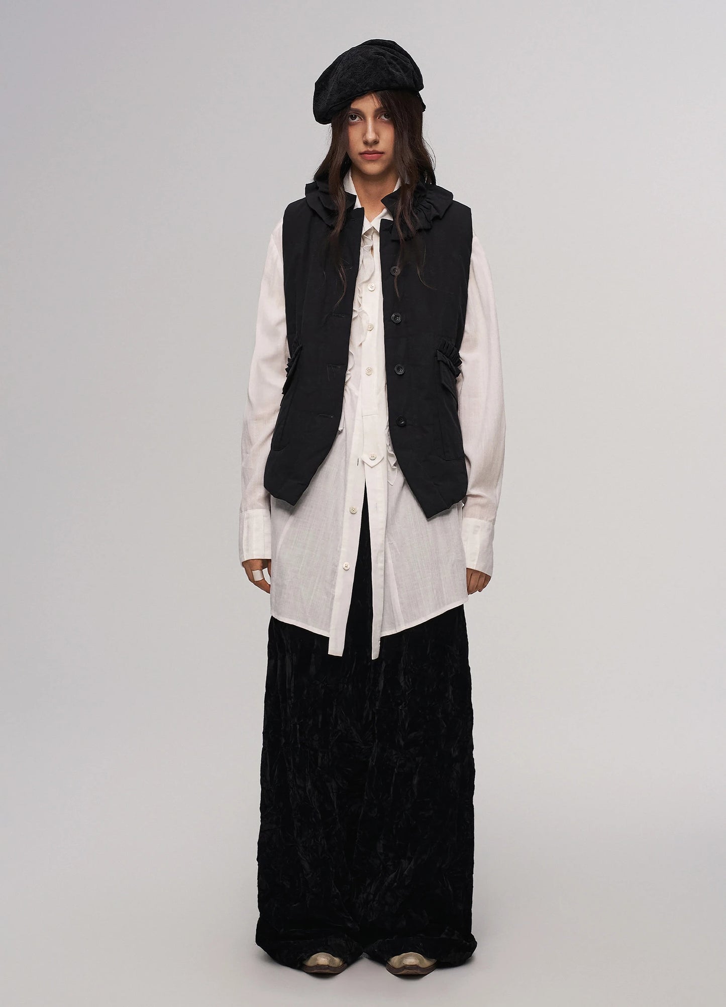 Dark Velvet Trousers