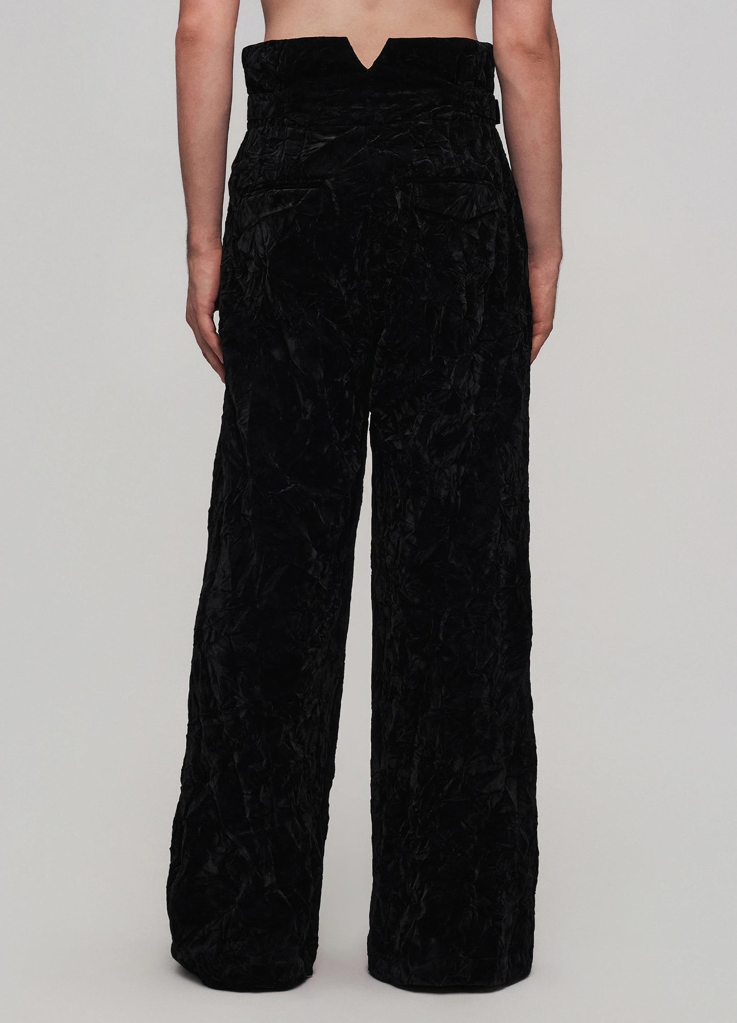 Dark Velvet Trousers