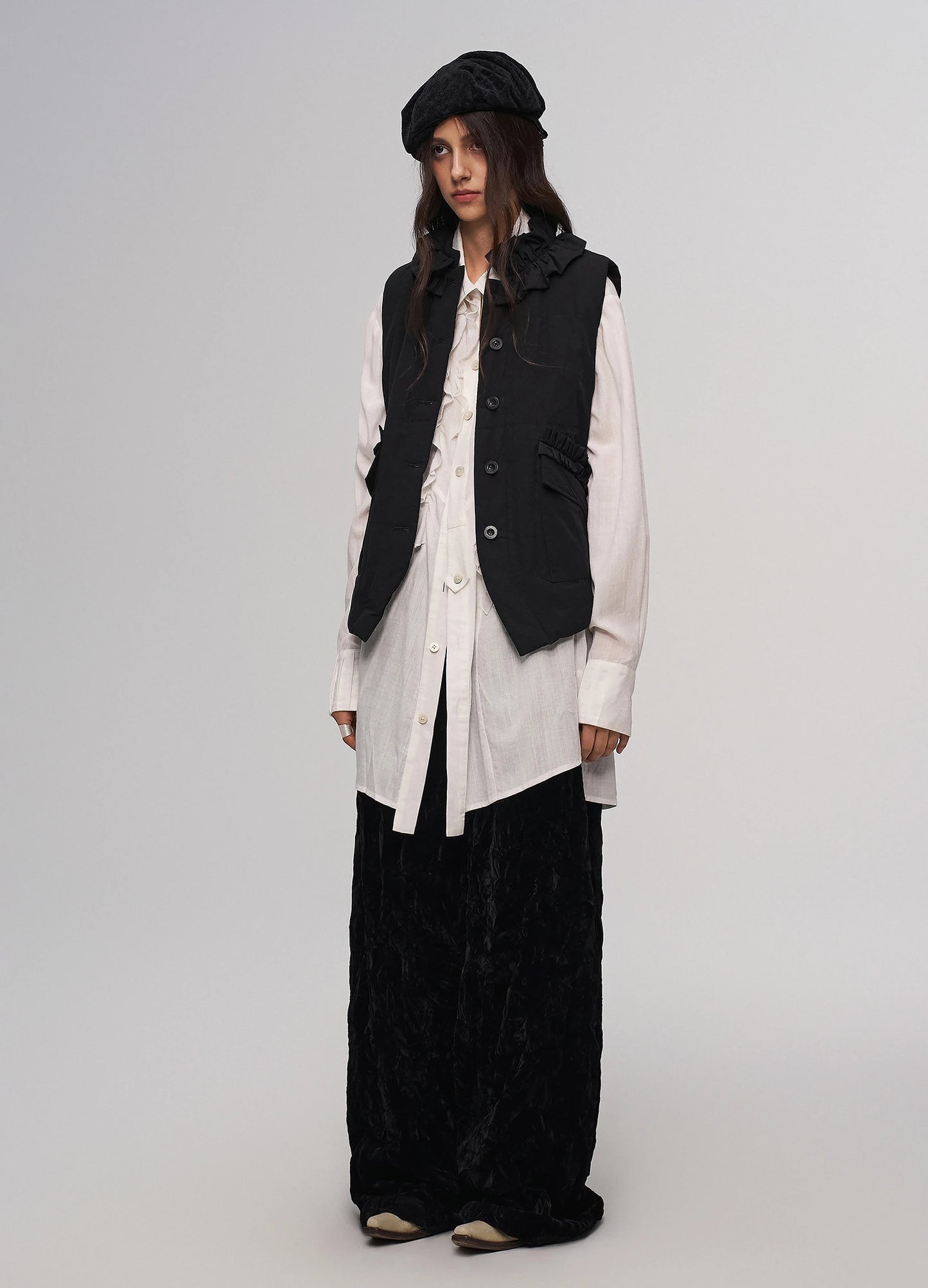 Dark Velvet Trousers