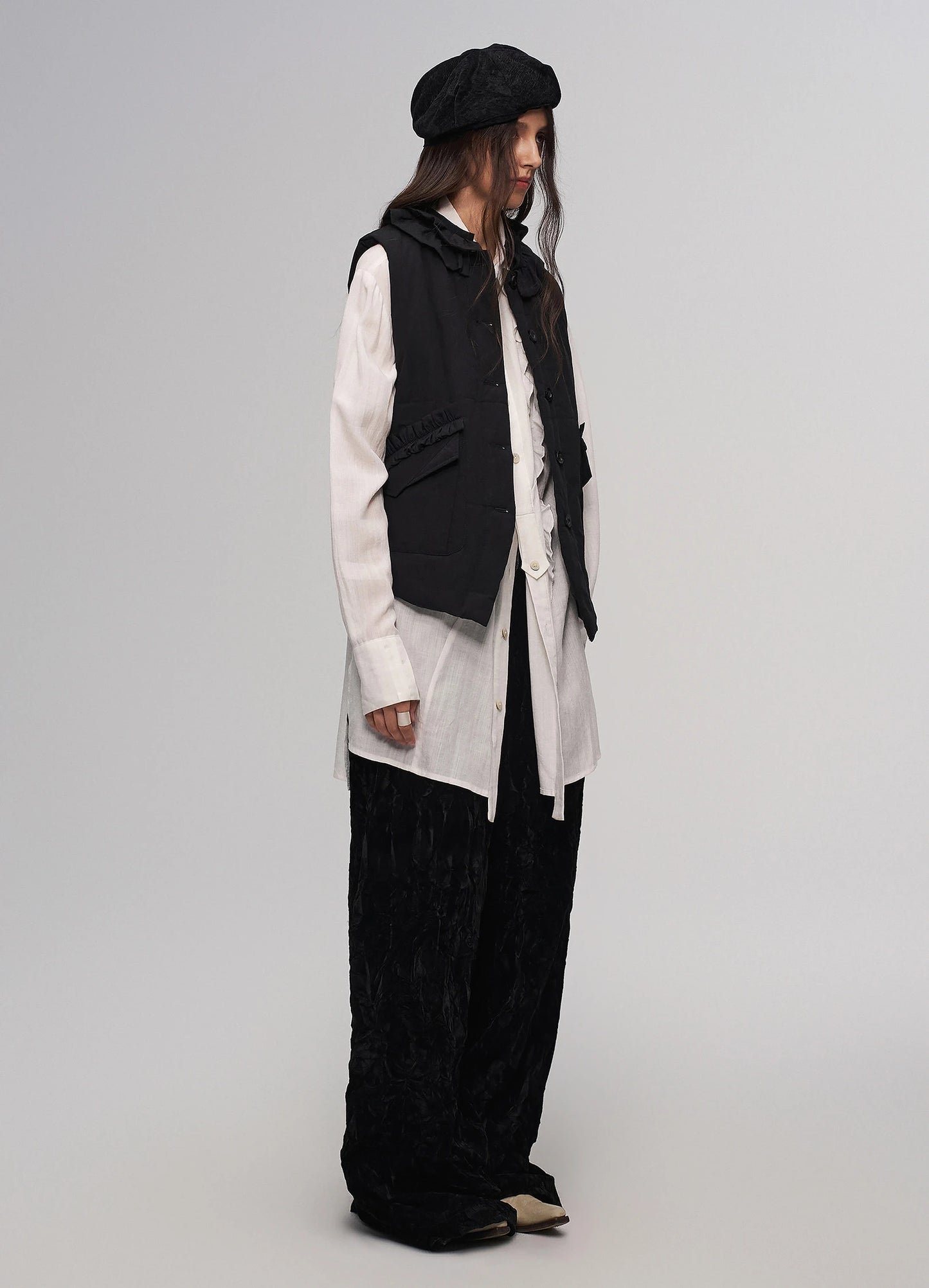 Dark Velvet Trousers