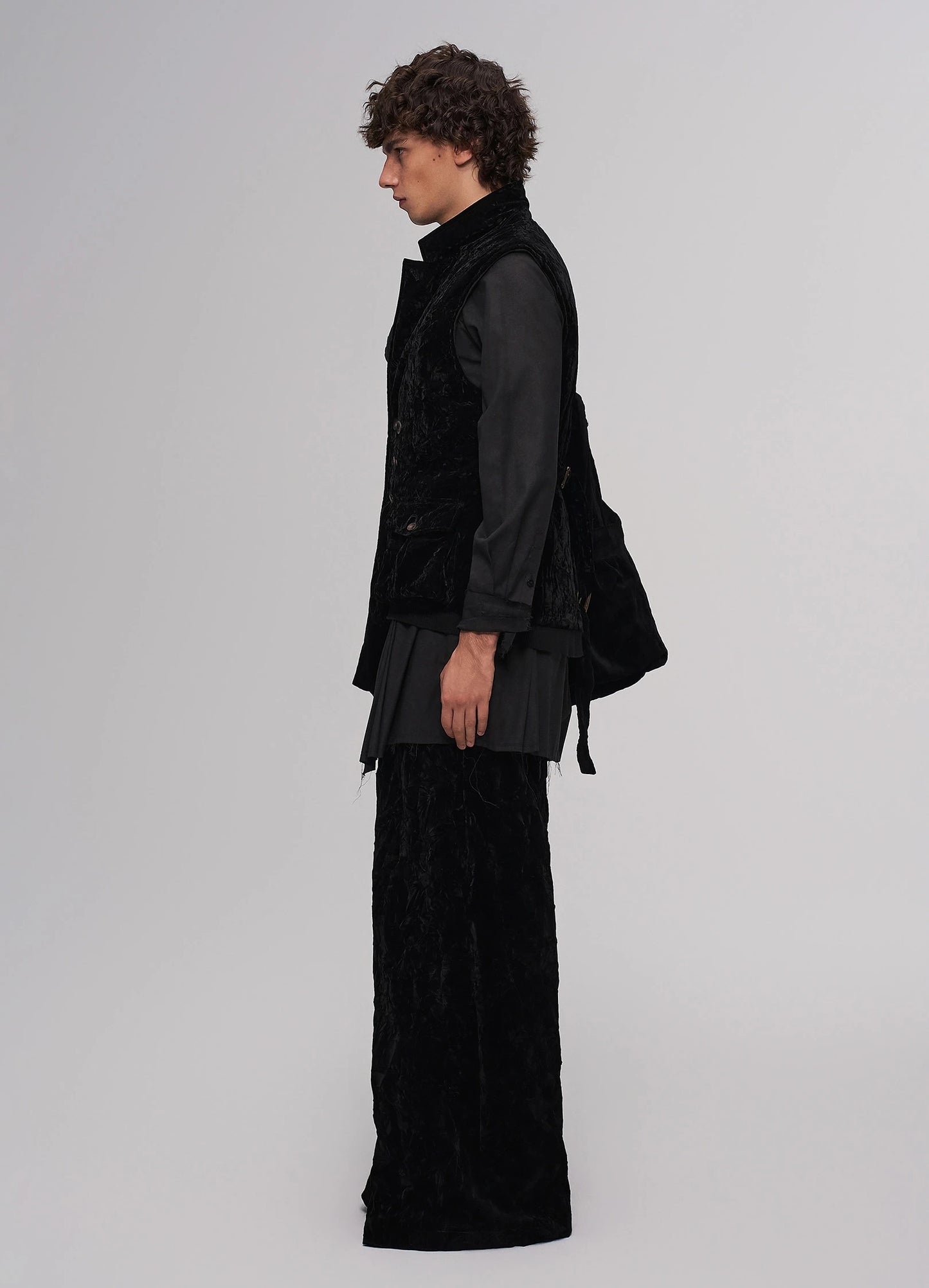 Dark Velvet Trousers