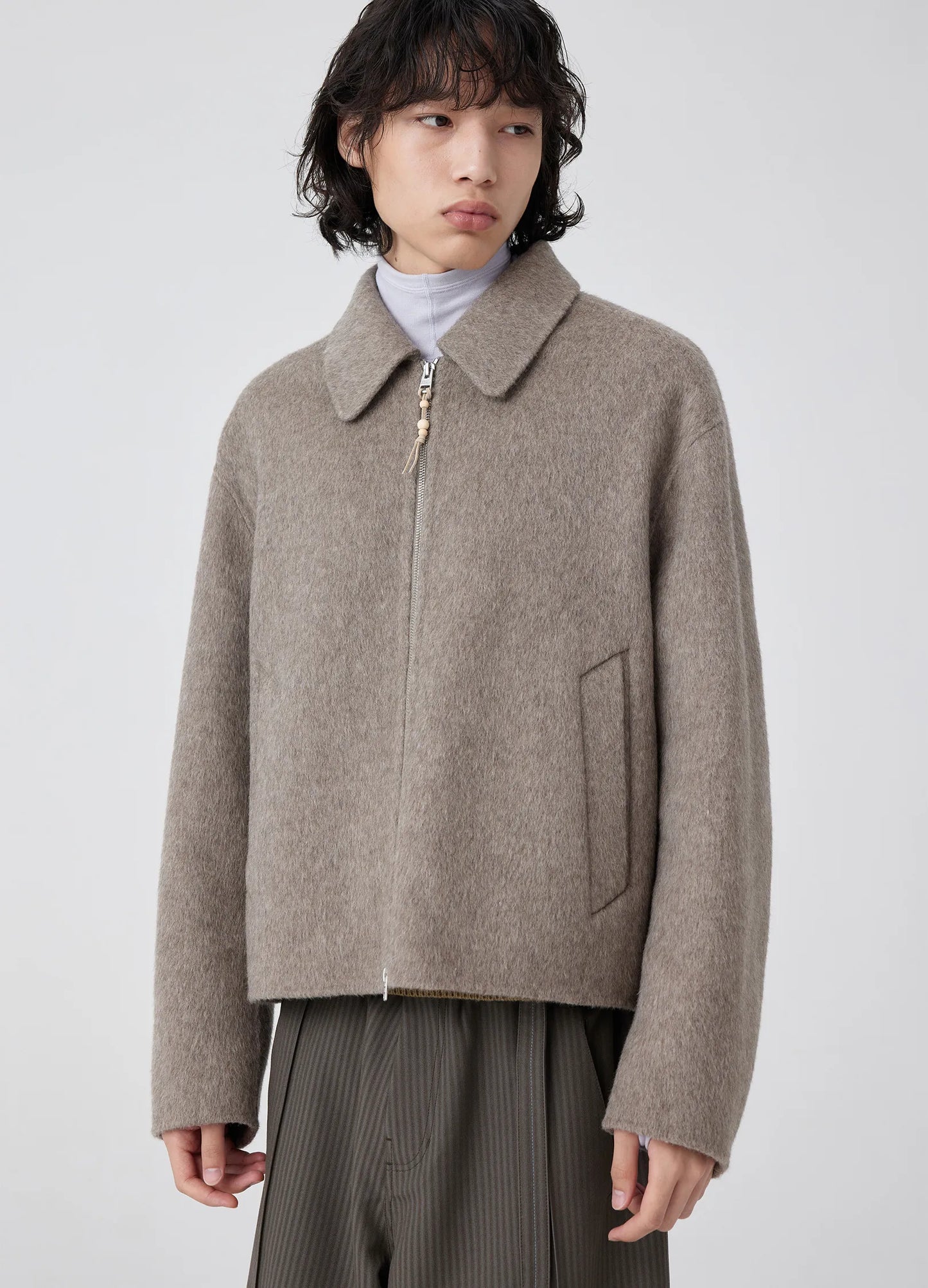 Darted Wool Jacket