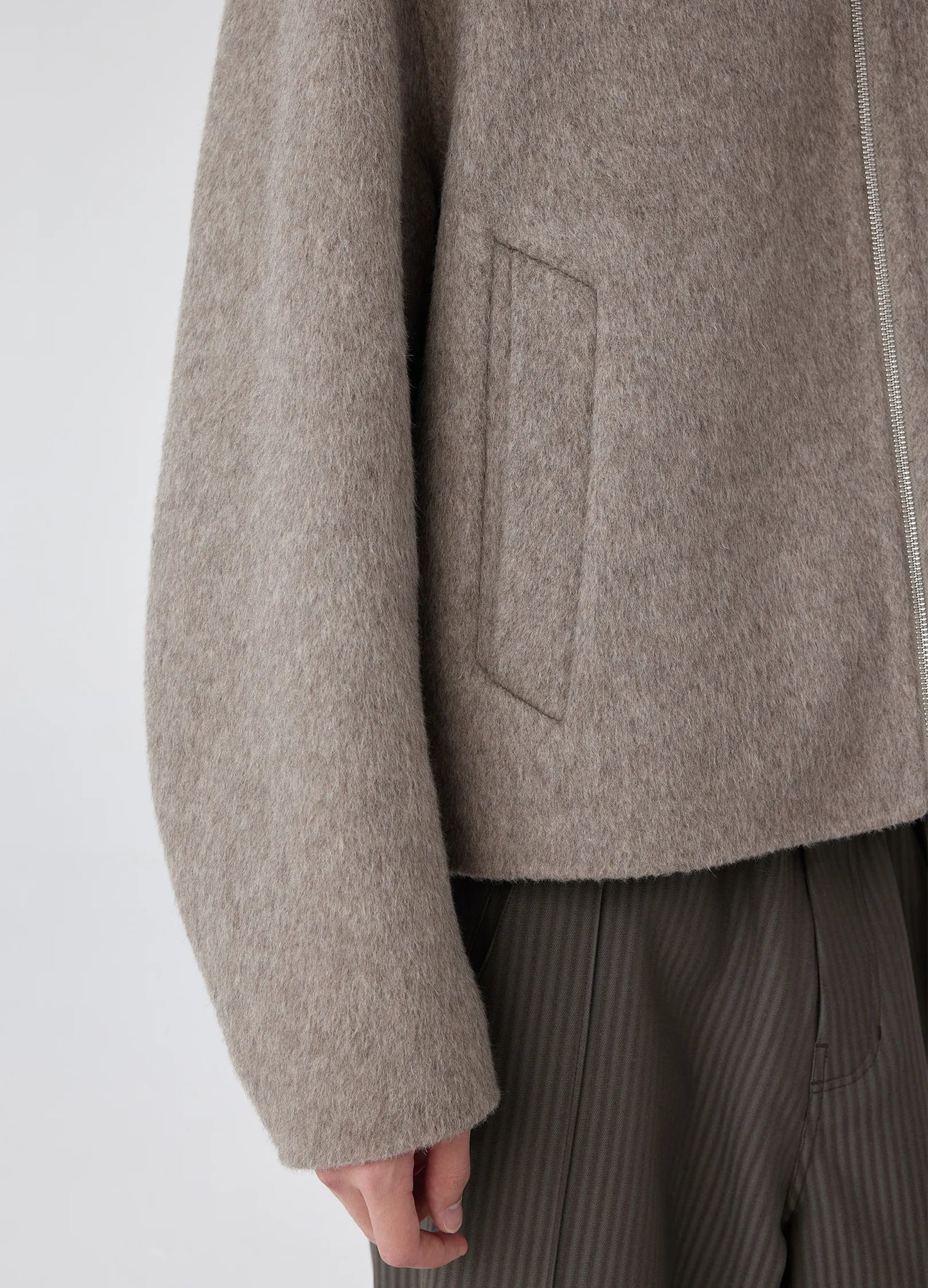 Darted Wool Jacket