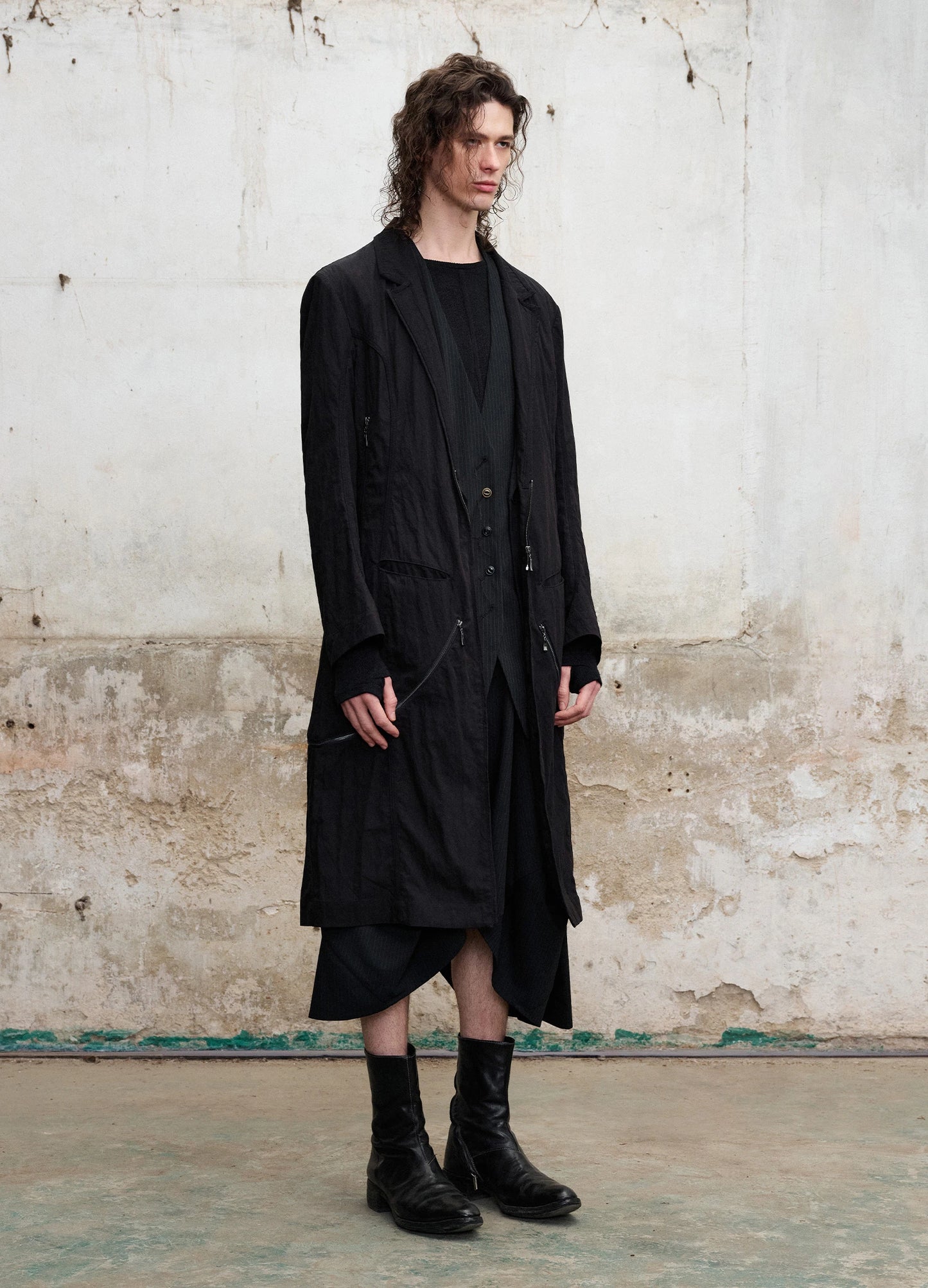 Deconstructed Tailored Coat