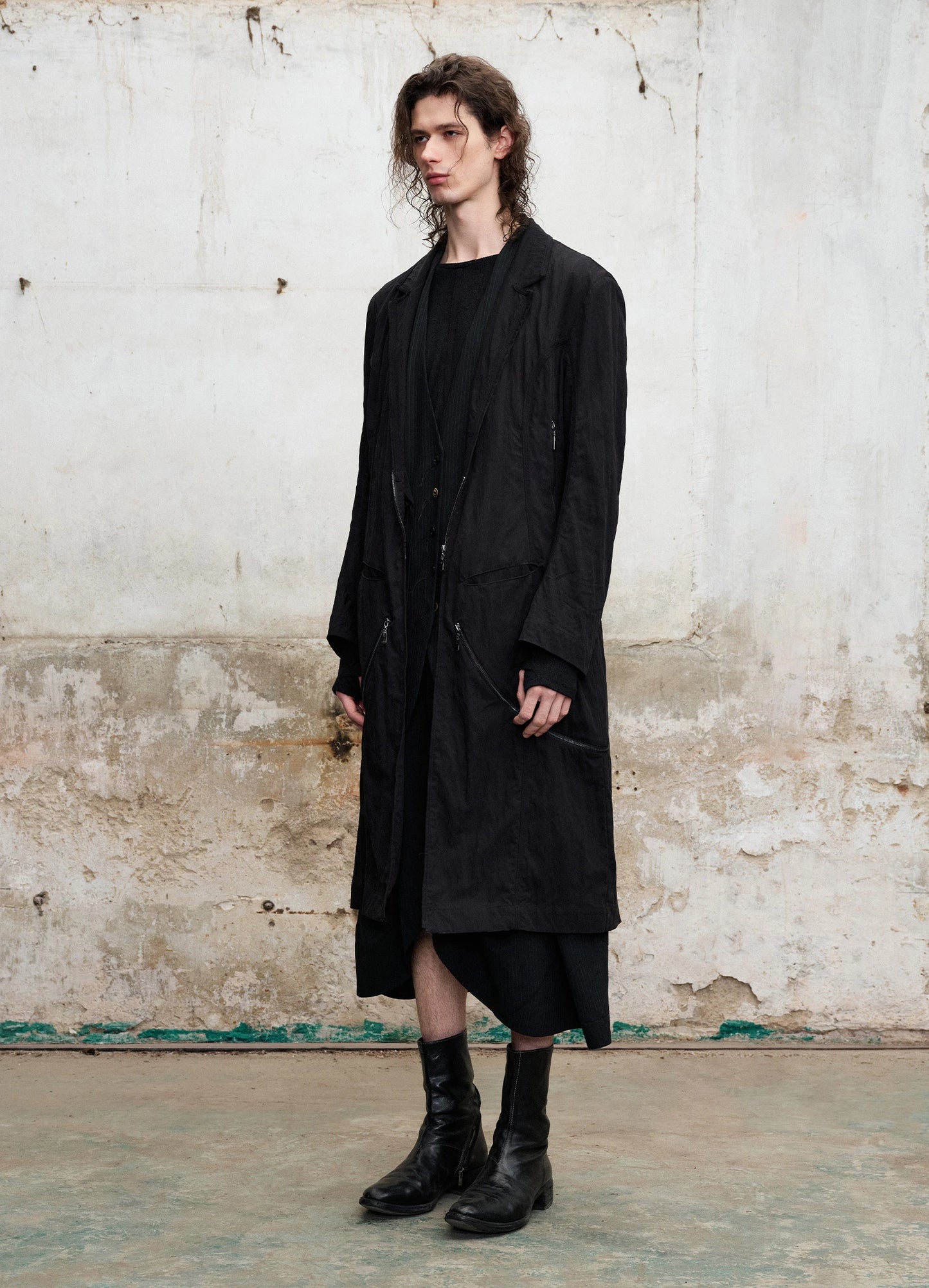 Deconstructed Tailored Coat