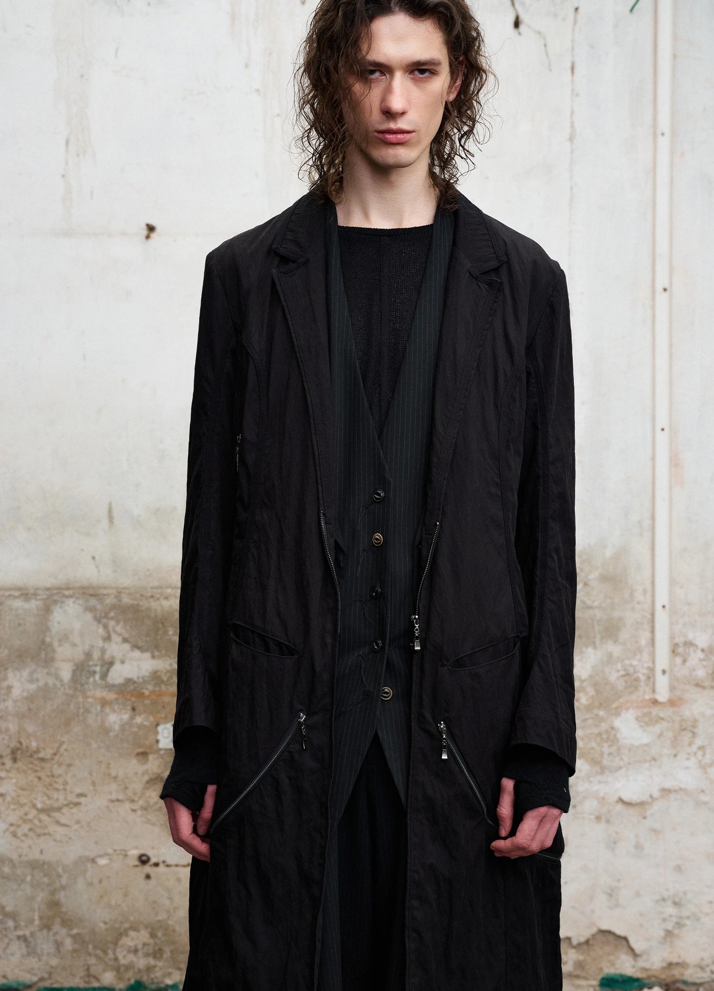 Deconstructed Tailored Coat