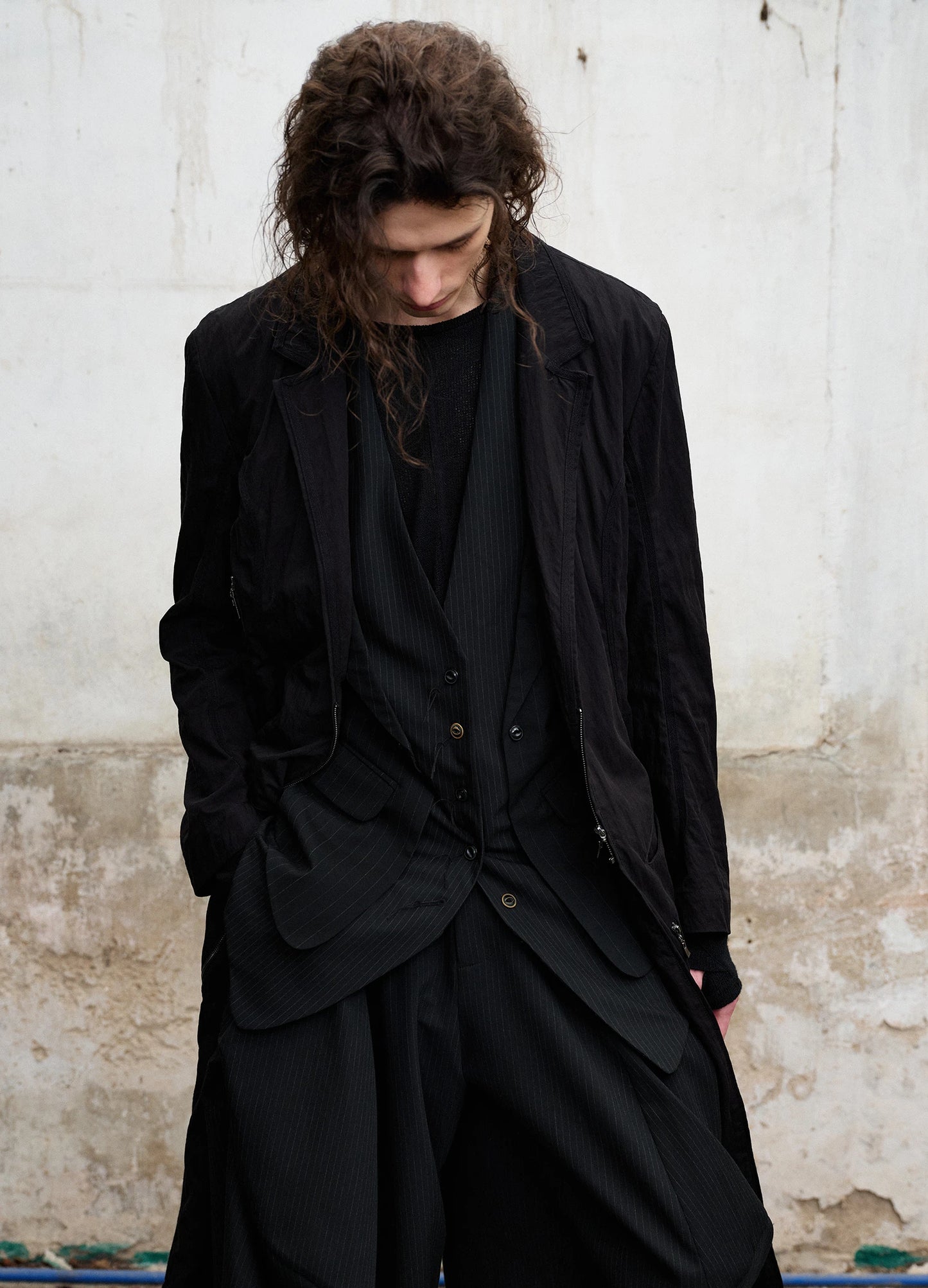 Deconstructed Tailored Coat