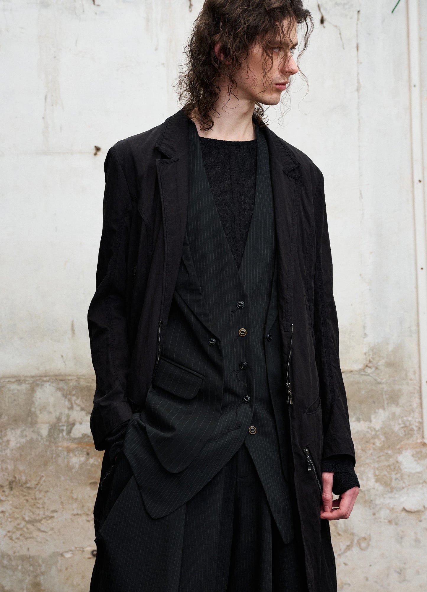 Deconstructed Tailored Coat