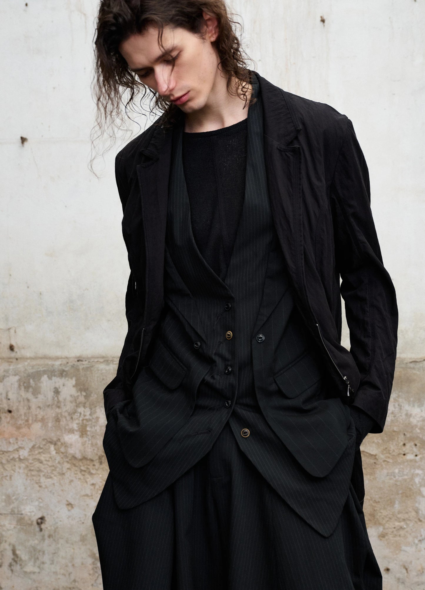 Deconstructed Tailored Coat