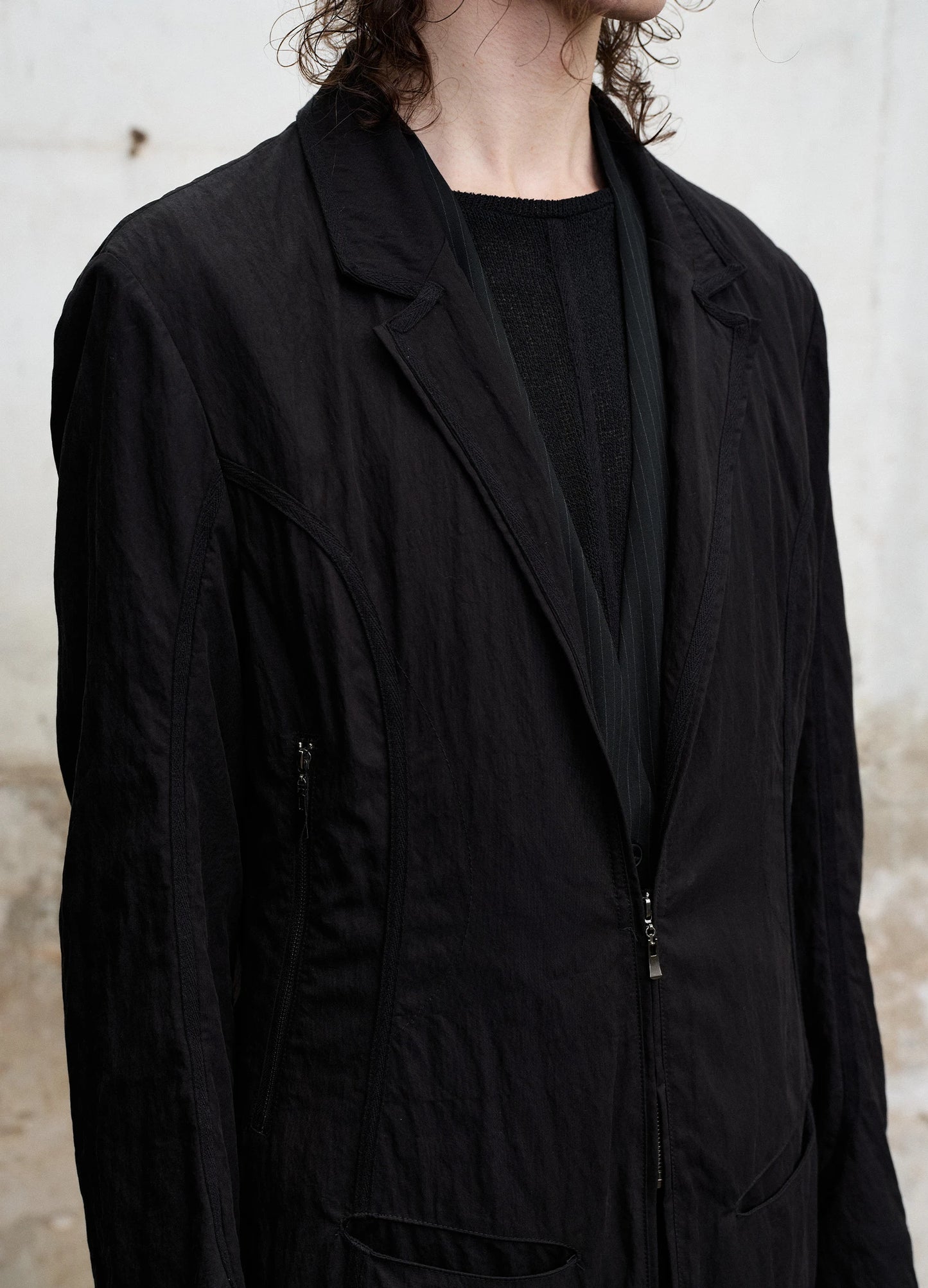 Deconstructed Tailored Coat
