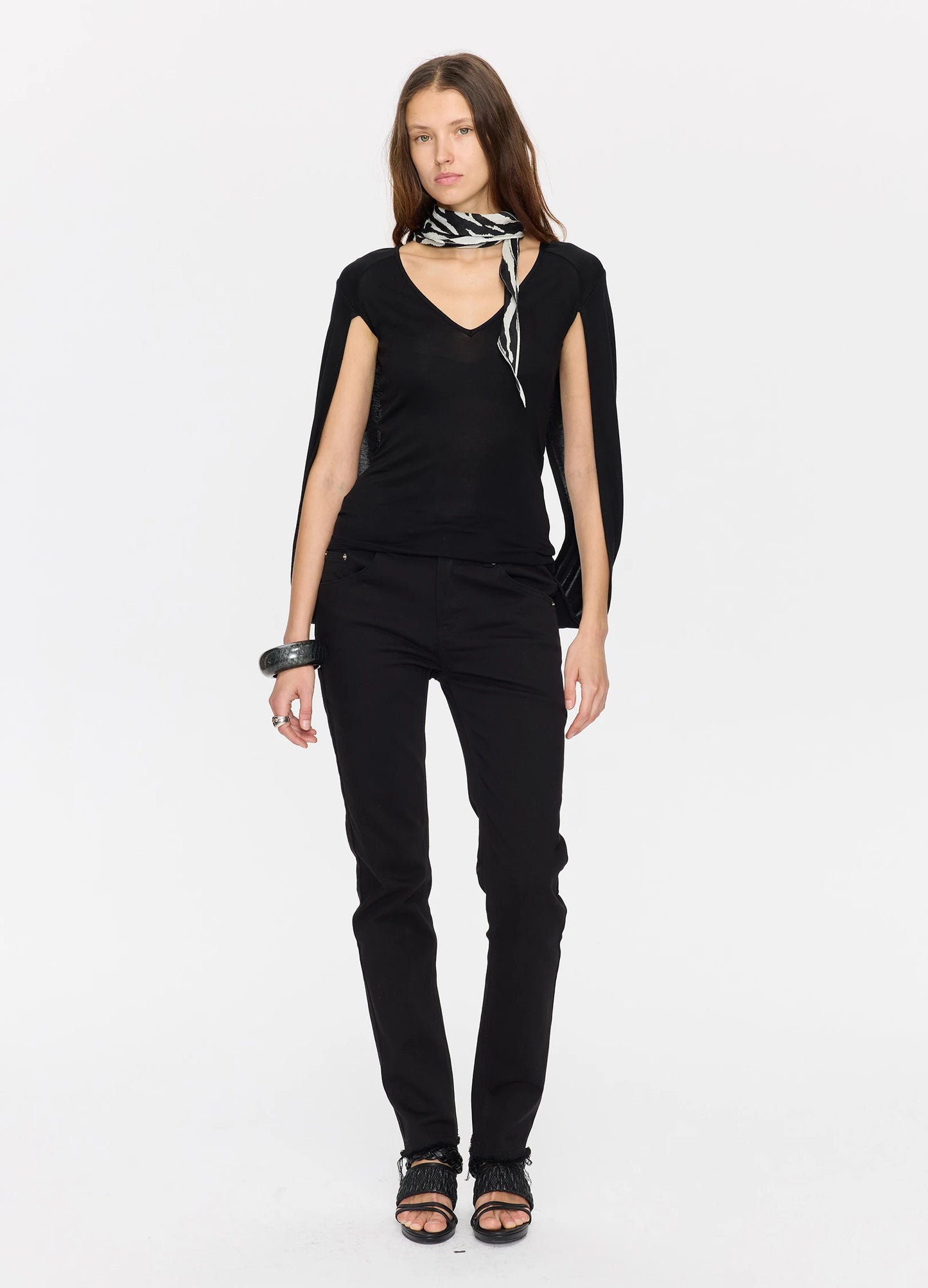 Deep V Cape Top