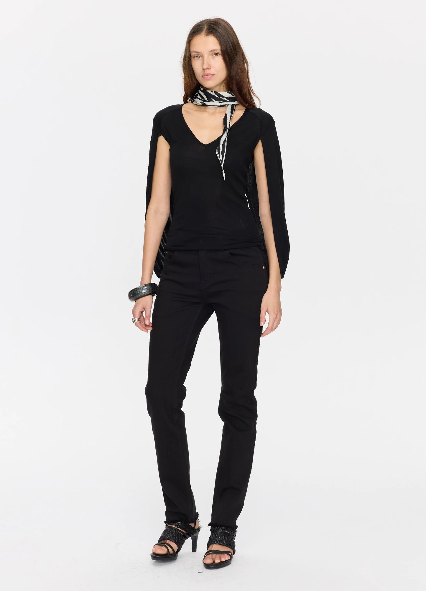 Deep V Cape Top