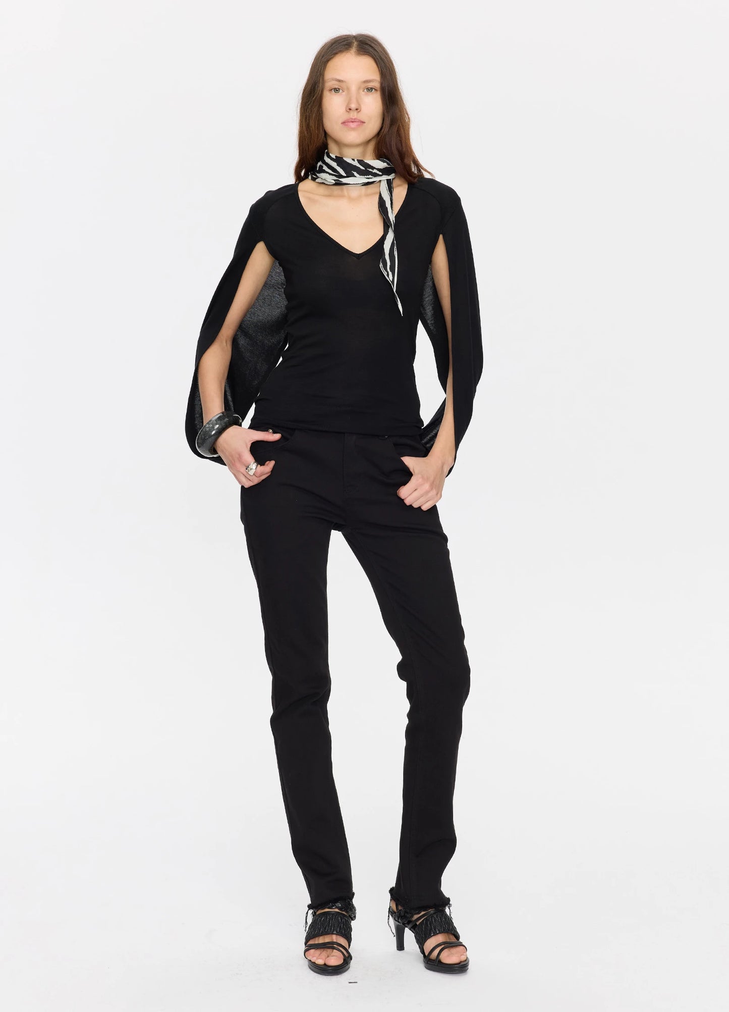 Deep V Cape Top