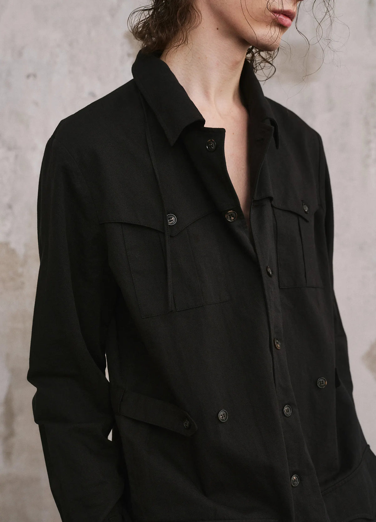Detachable Vest Shirt