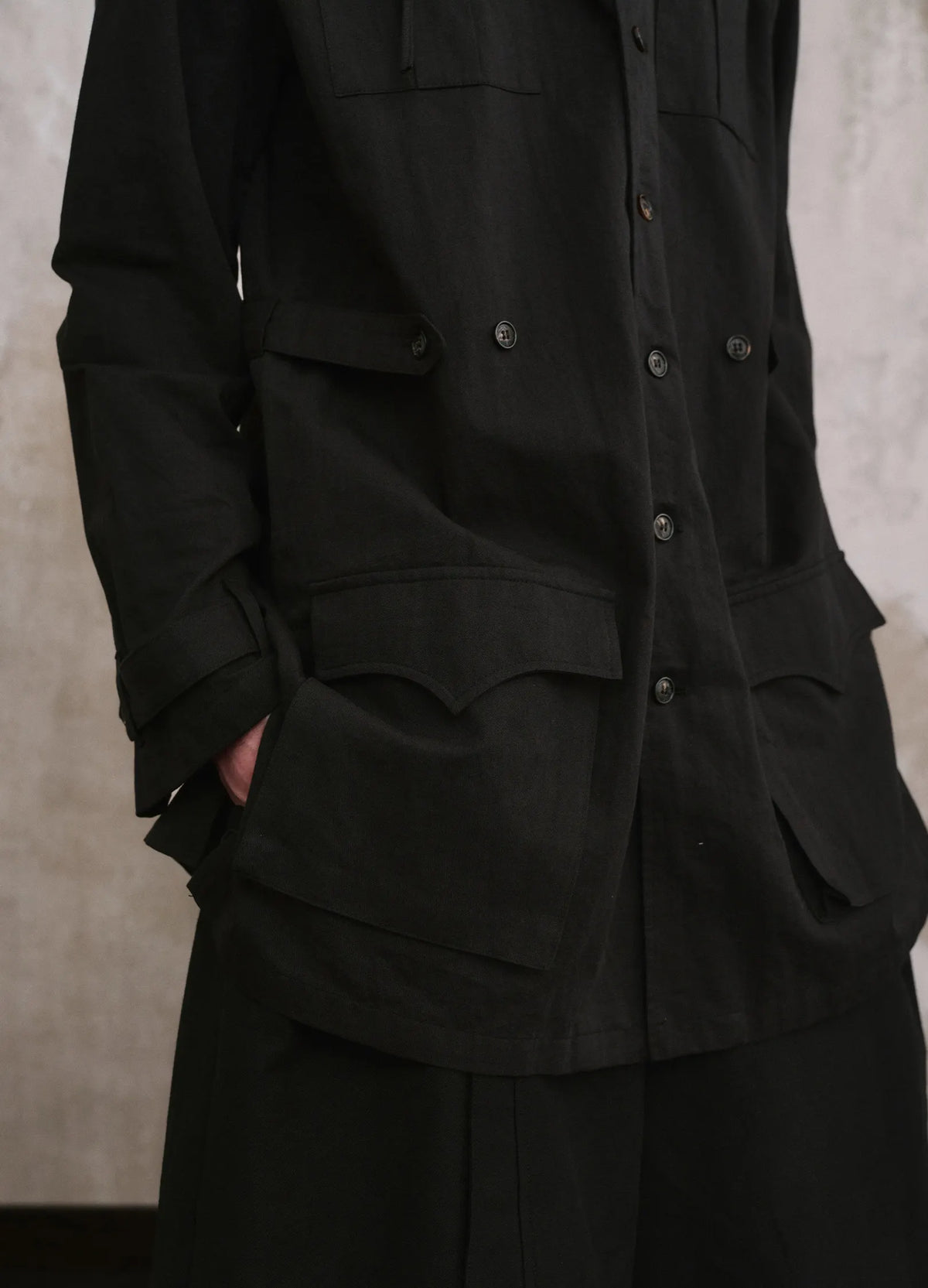 Detachable Vest Shirt