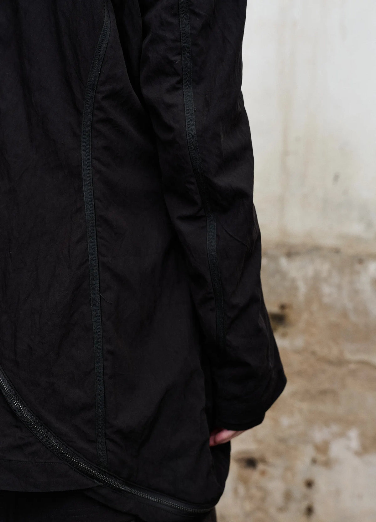 Double Breasted Zip Blazer