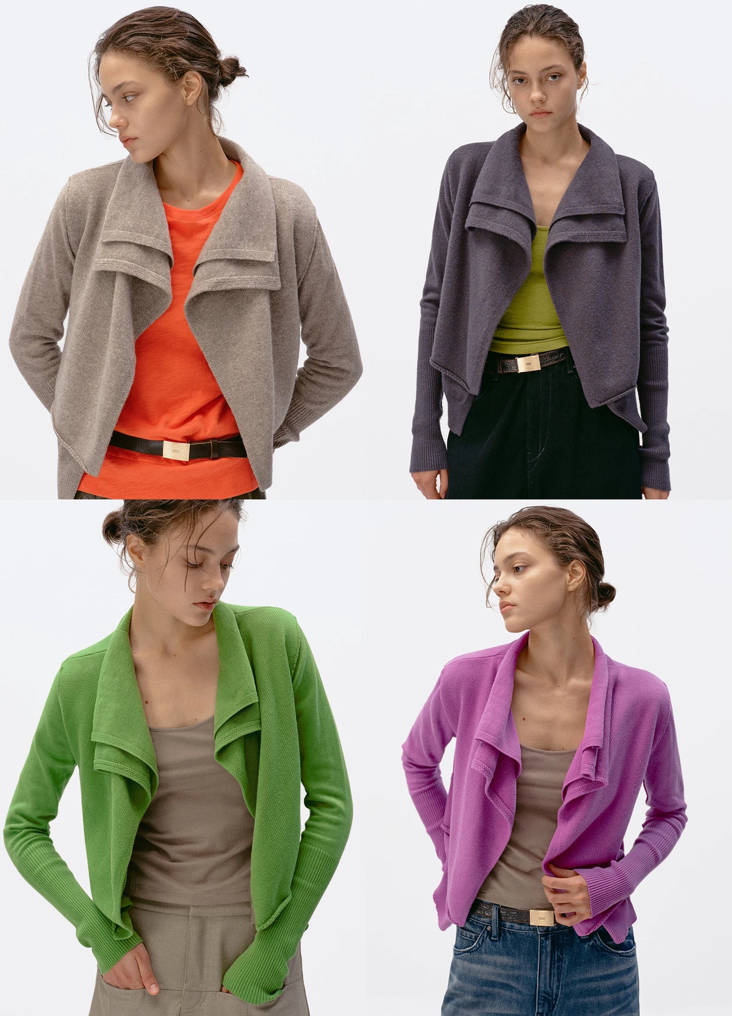 Double Layer Cardigan