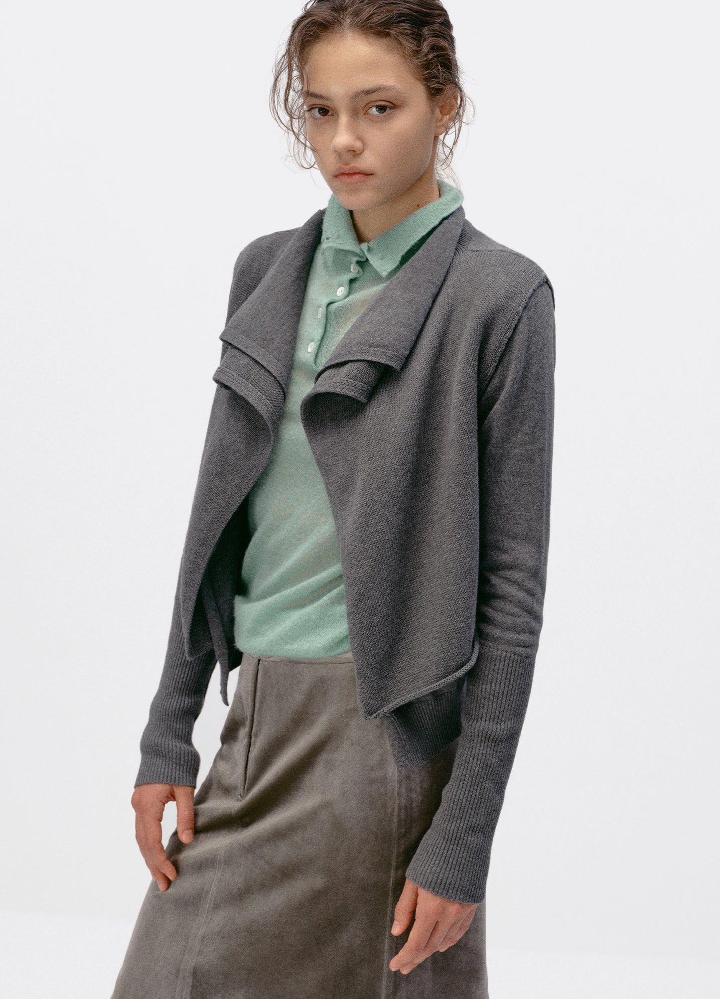 Double Layer Cardigan