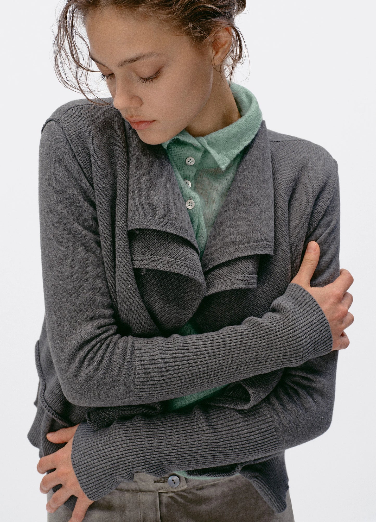 Double Layer Cardigan