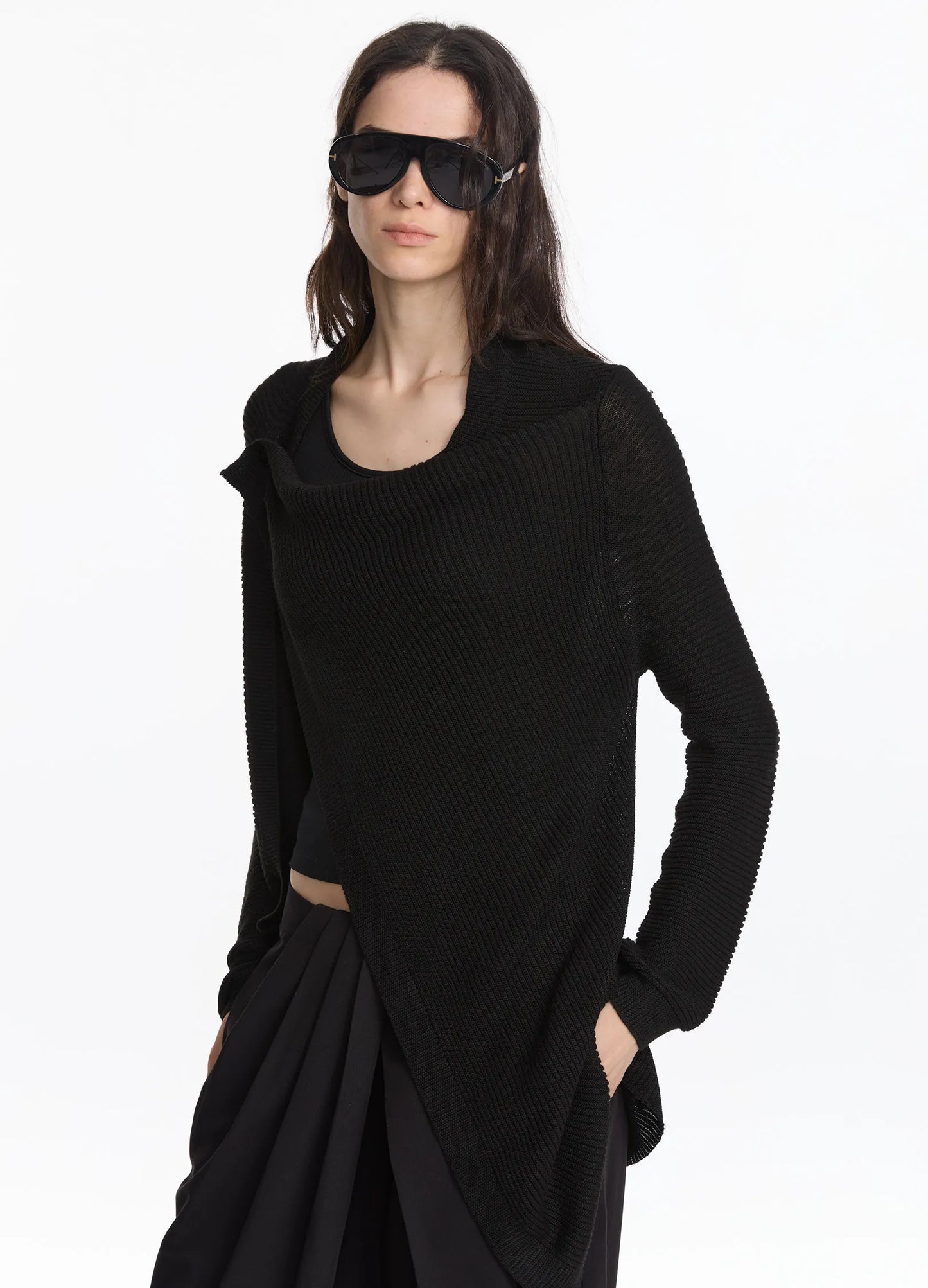 Drape Knit Cardigan