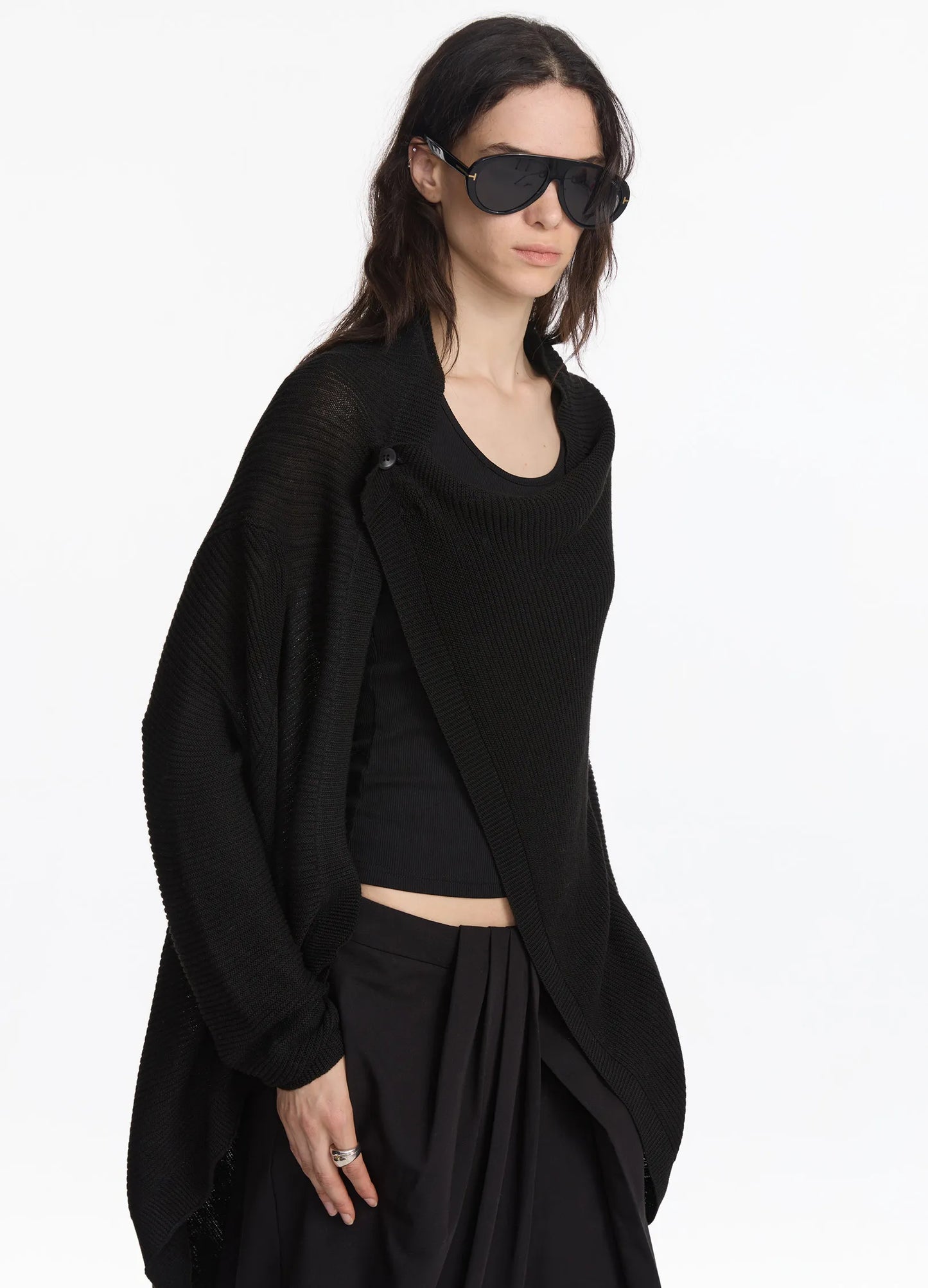 Drape Knit Cardigan