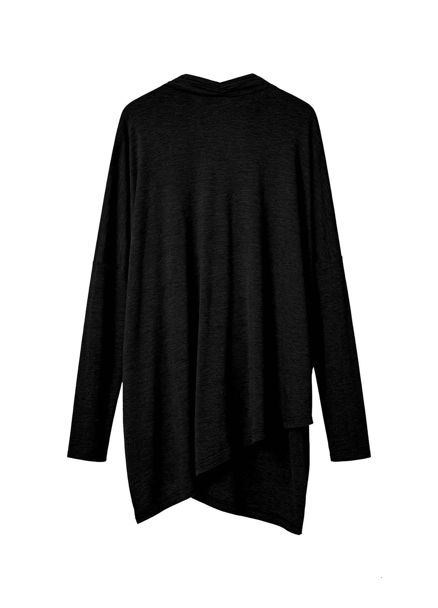 Draped Asymmetric Blouse