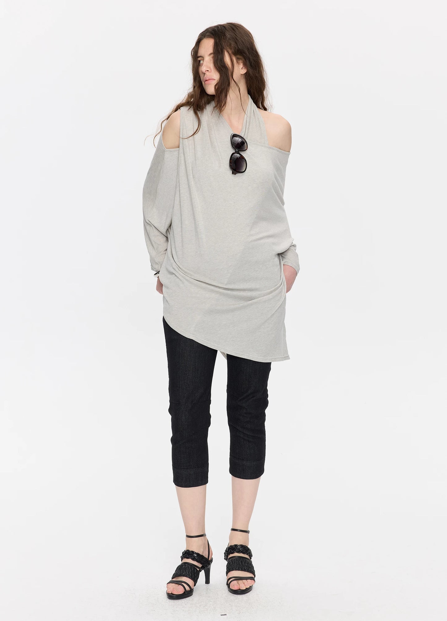 Draped Halter Top
