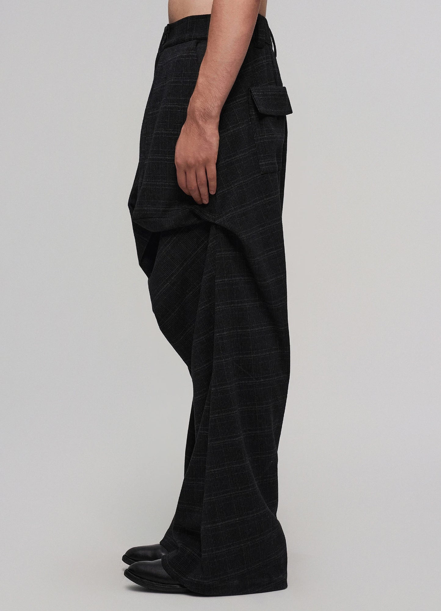 Dropped Waist Trousers