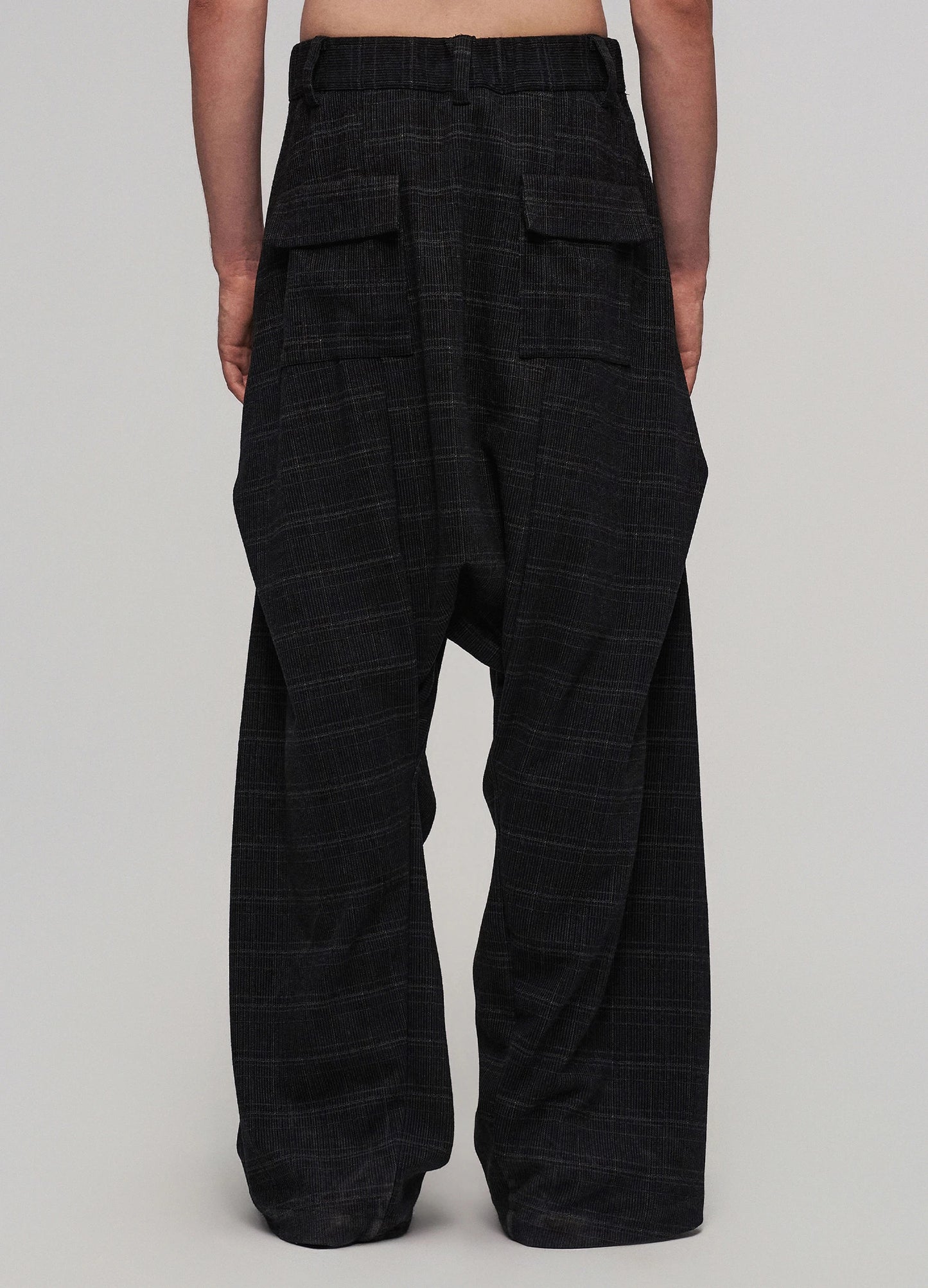 Dropped Waist Trousers