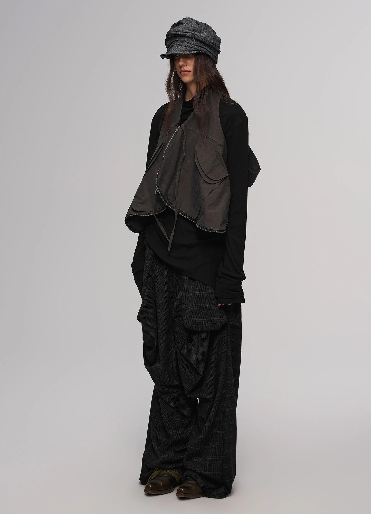 Dropped Waist Trousers
