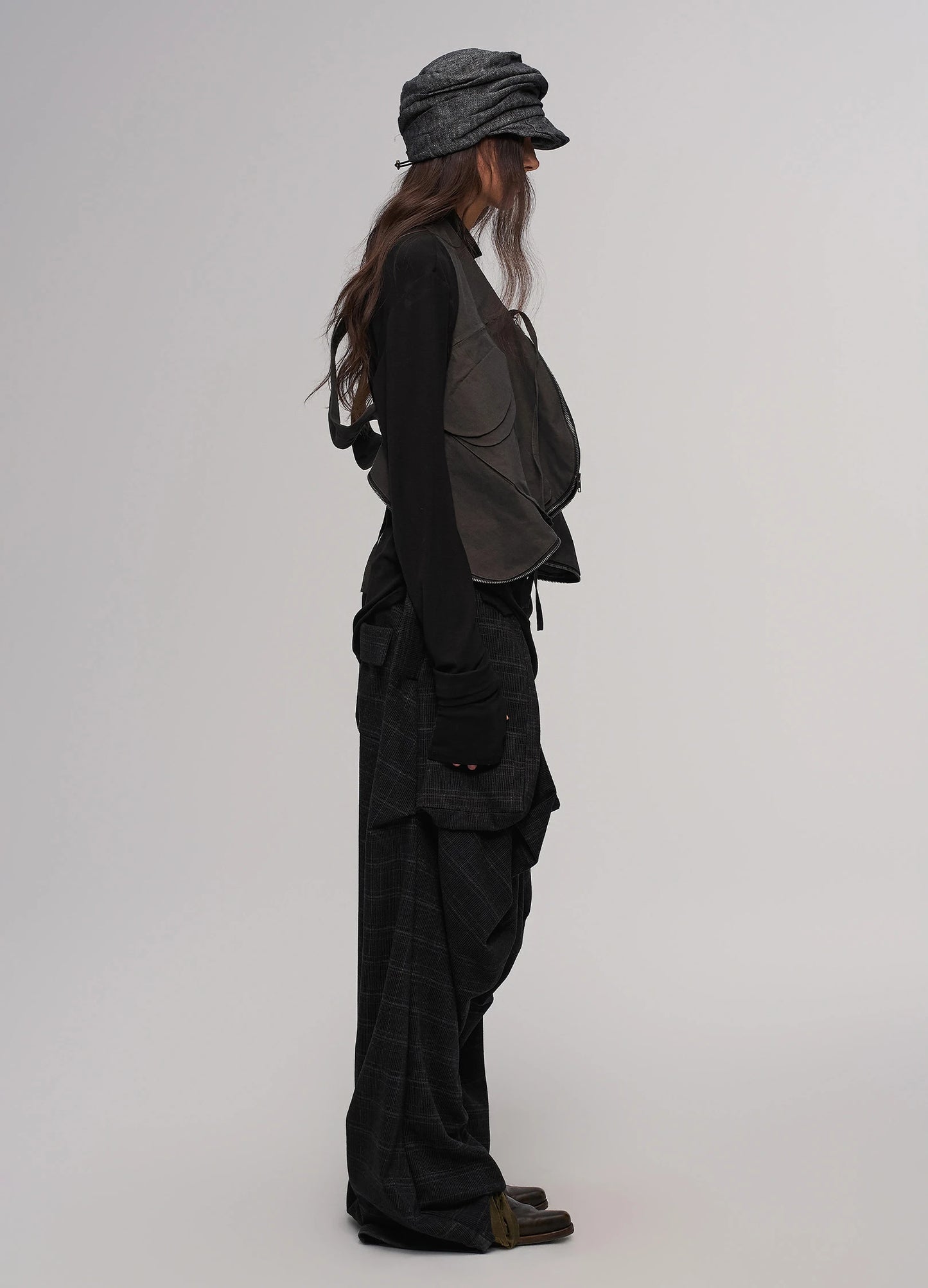 Dropped Waist Trousers