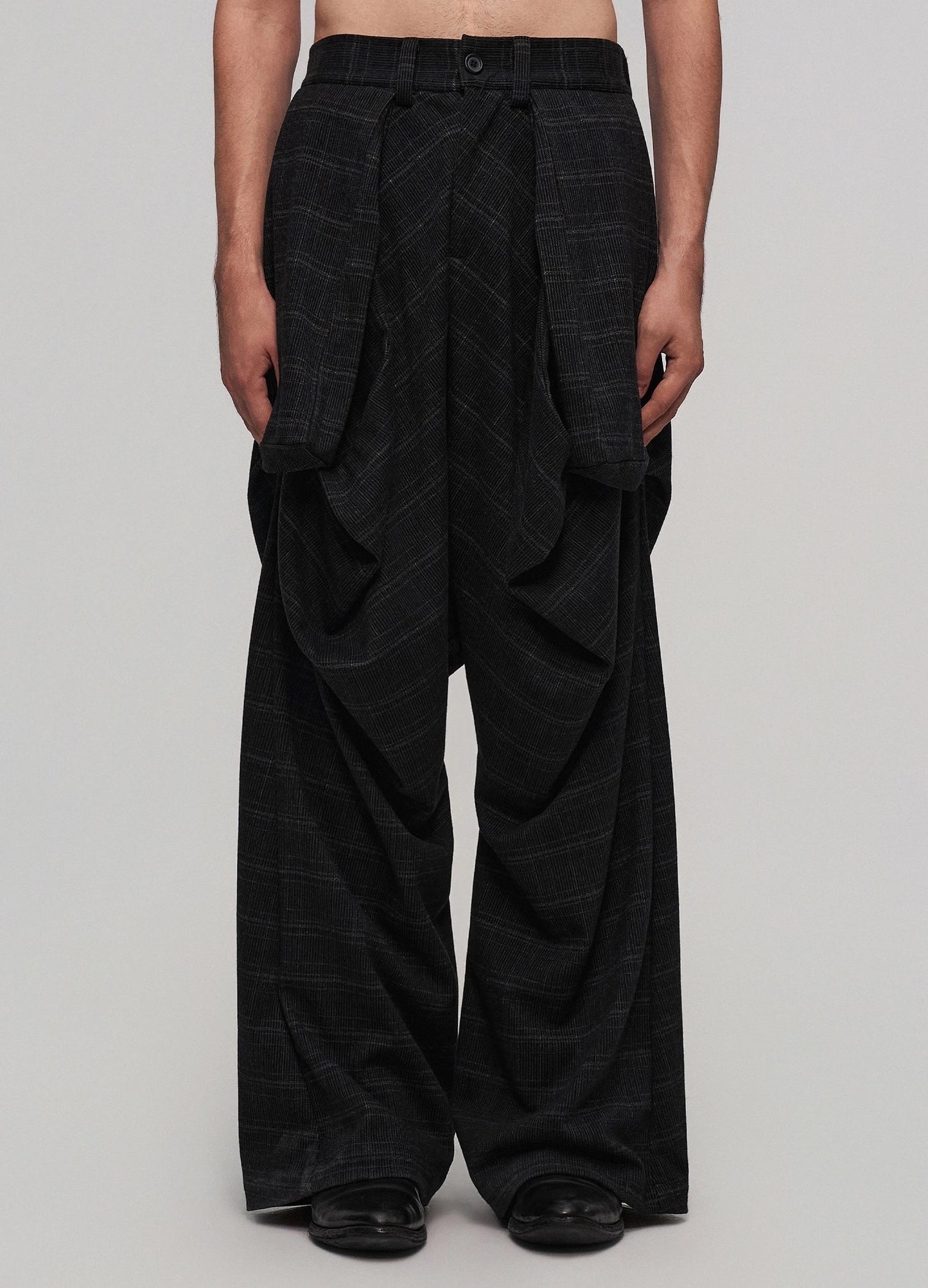 Dropped Waist Trousers